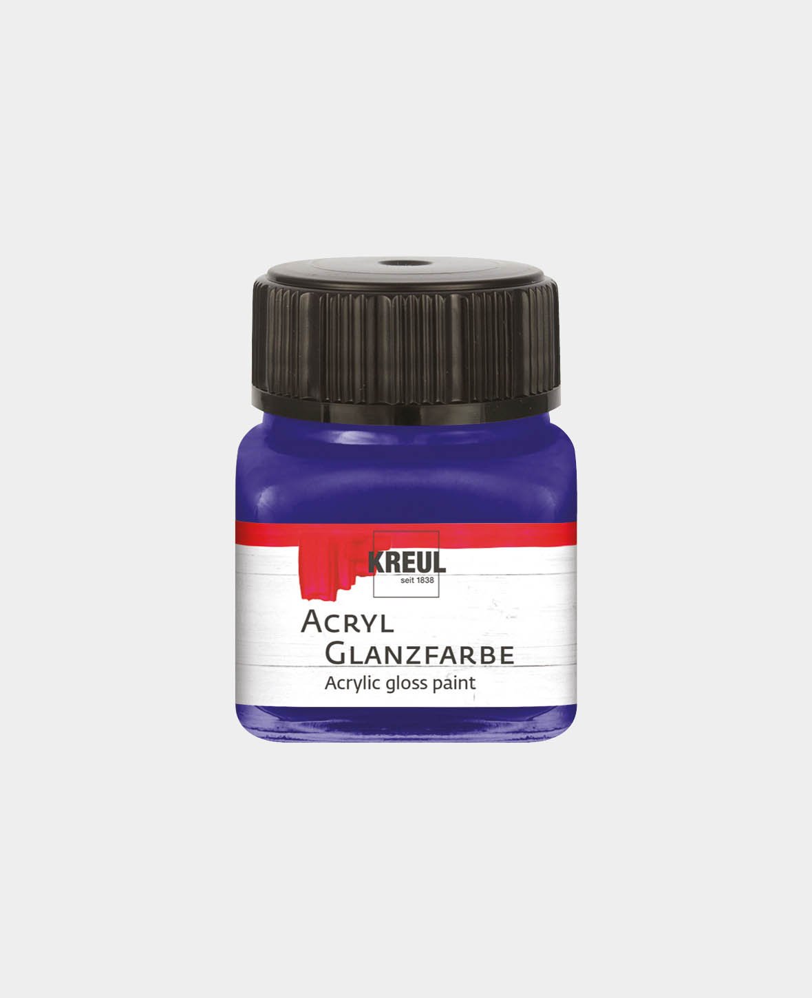 KREUL Peinture acrylique brillante bleu foncé 20 ml