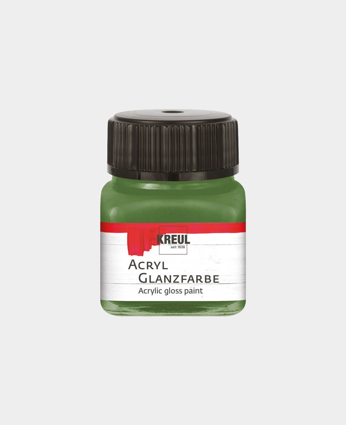 KREUL Acryl Glanzfarbe Olivgrün 20 ml