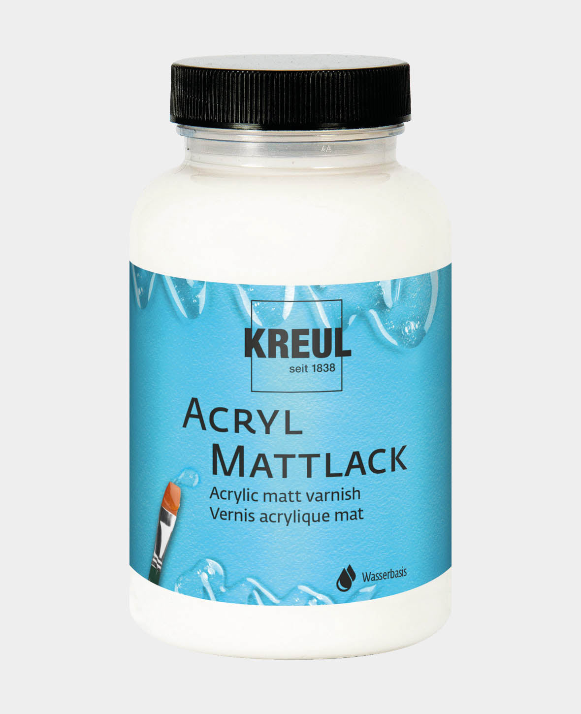 KREUL Acryl-Mattlack transparent auf Wasserbasis 275 ml