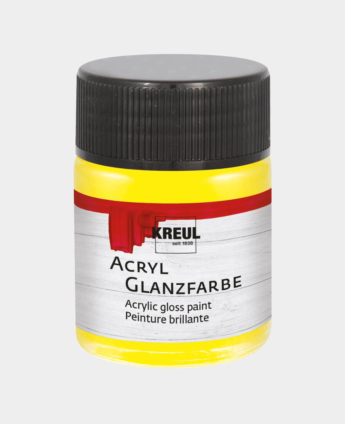 KREUL Acryl Glanzfarbe Gelb 50 ml