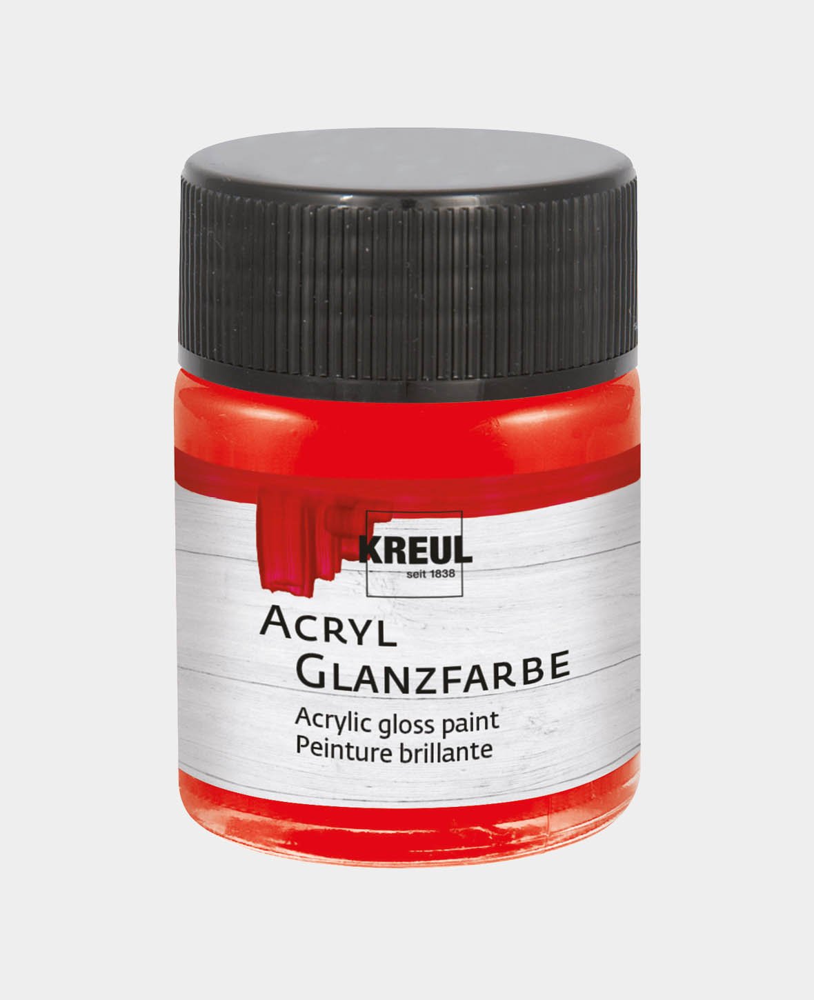 KREUL Acryl Glanzfarbe Rot 50 ml