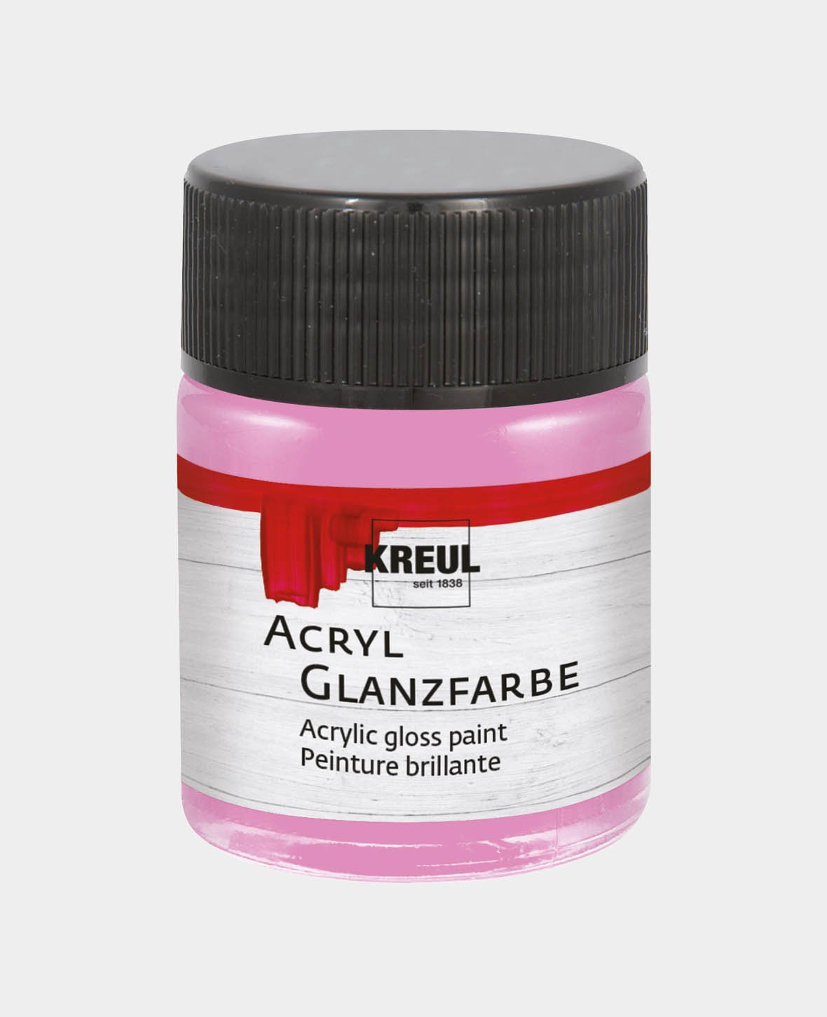 KREUL Acryl Glanzfarbe Rosé 50 ml