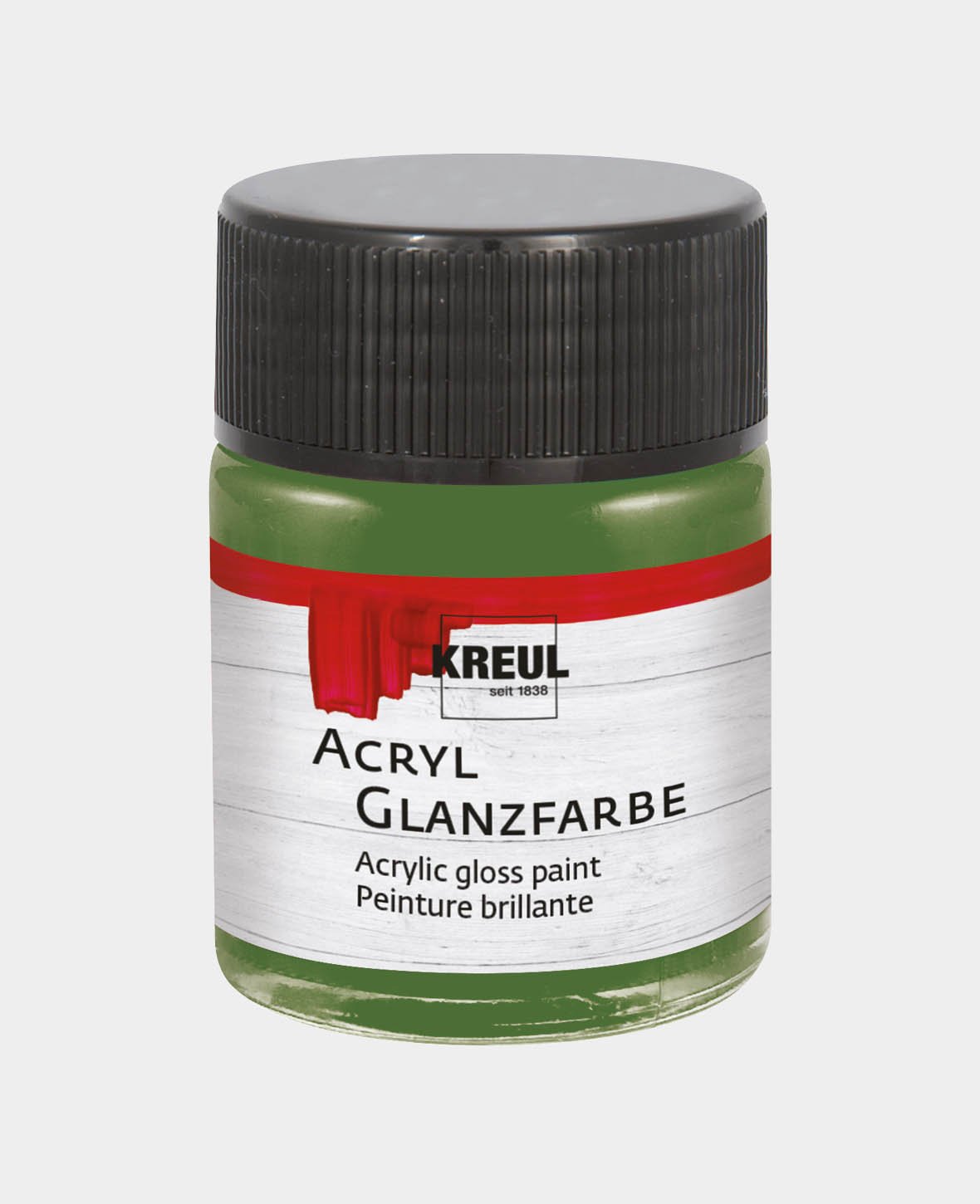 KREUL Peinture Acrylique Brillante Vert Olive 50 ml