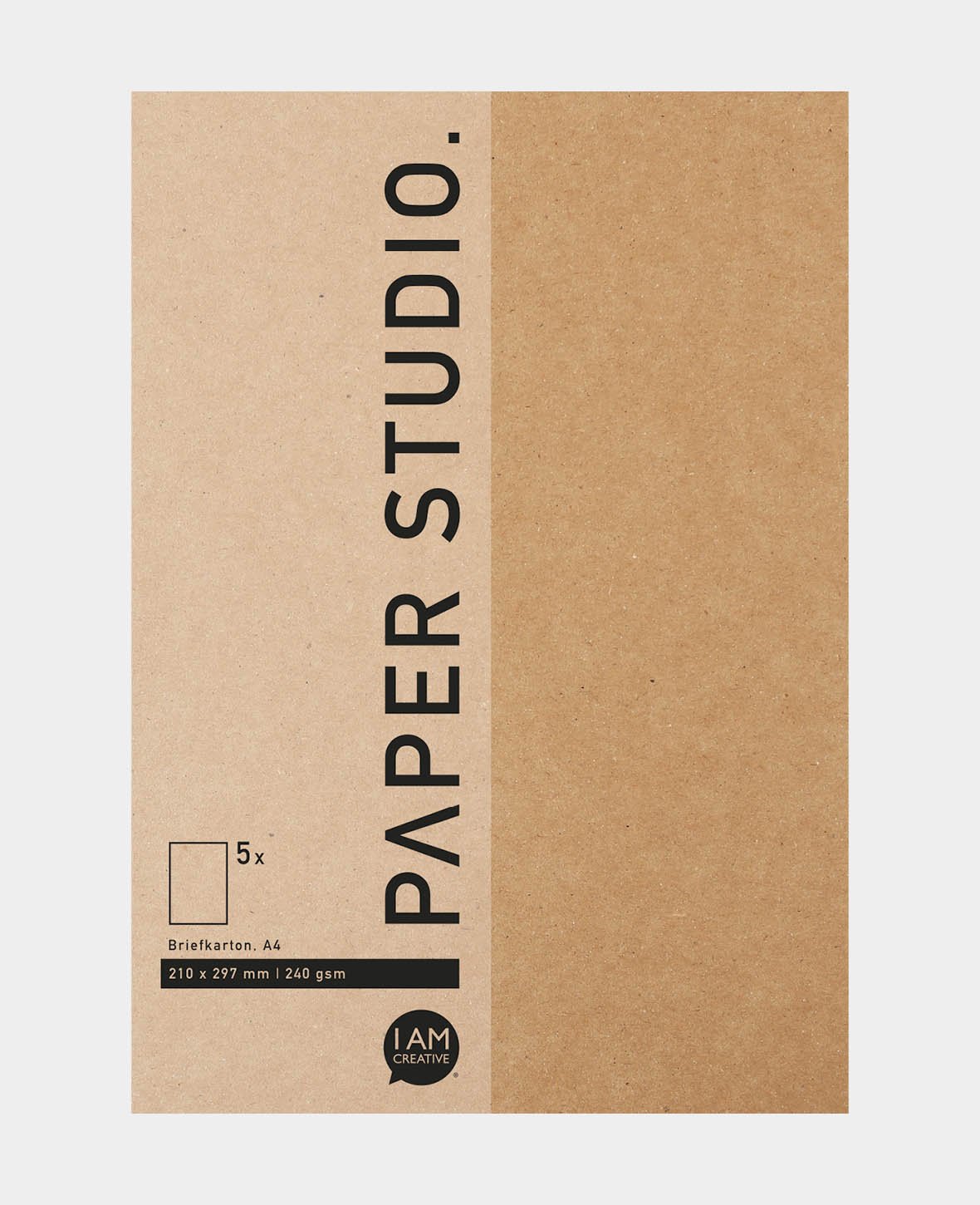 Corrugated Mailer Box, Kraft Brown, 210 x 297 mm, A4, 5 pcs.