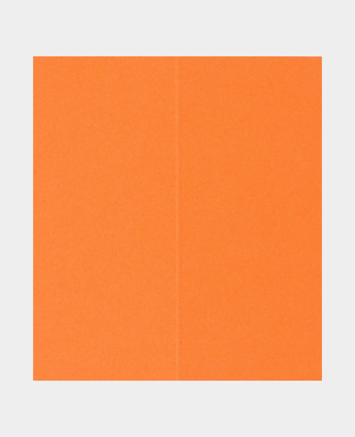 Tischkarten, Platzkarten, Orange, 89 x 100 mm, 240 g/m², 5 Stück