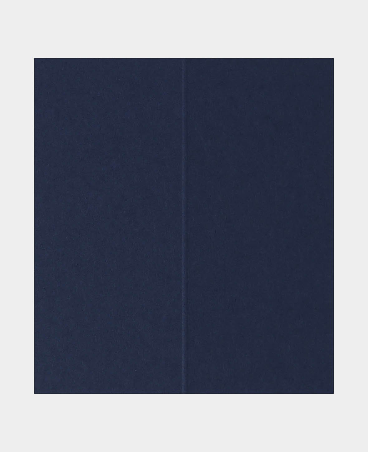 Tischkarten, Platzkarten, Dunkelblau, 89 x 100 mm, 240 g/m², 5 Stück