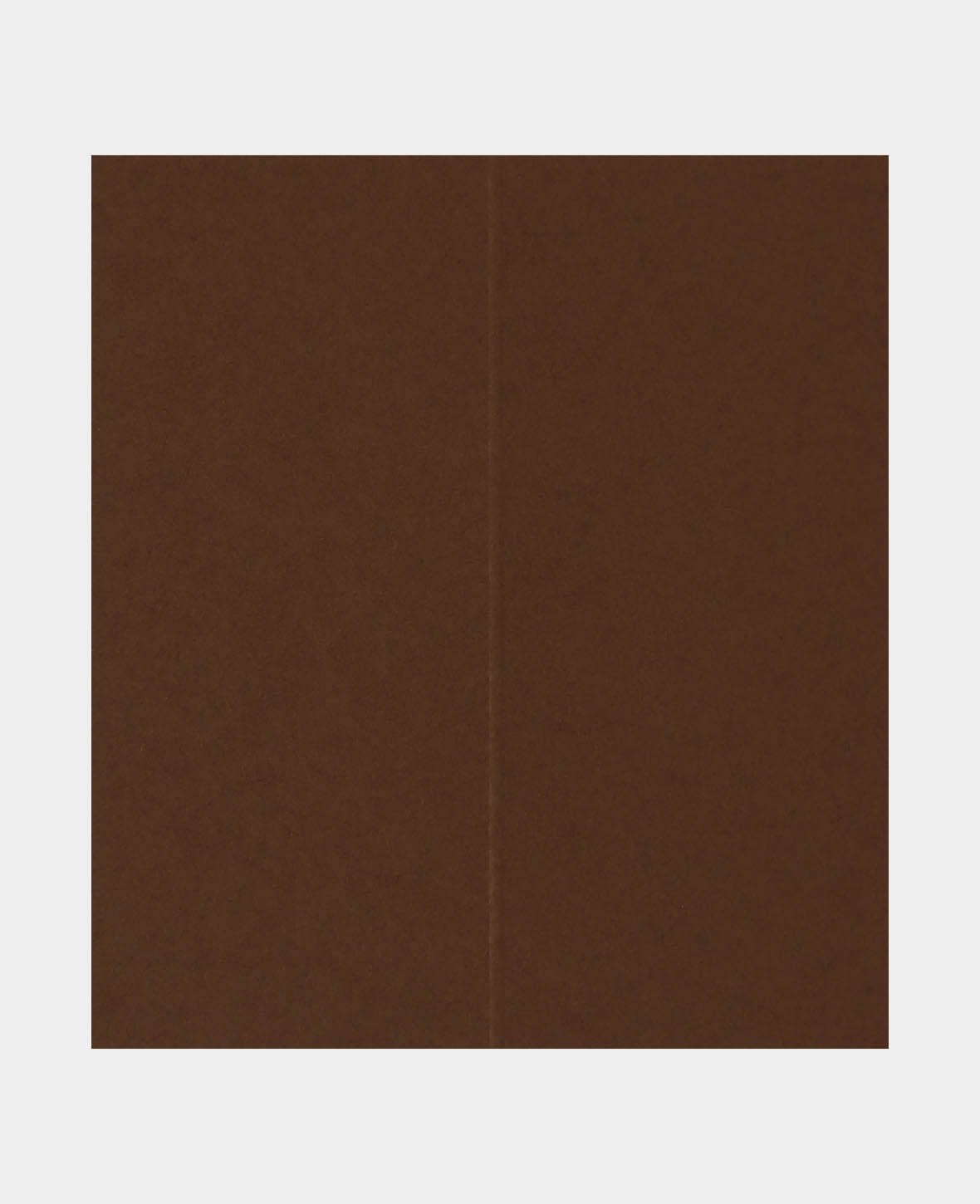 Tischkarten, Platzkarten, Schokobraun, 89 x 100 mm, 240 g/m², 5 Stück
