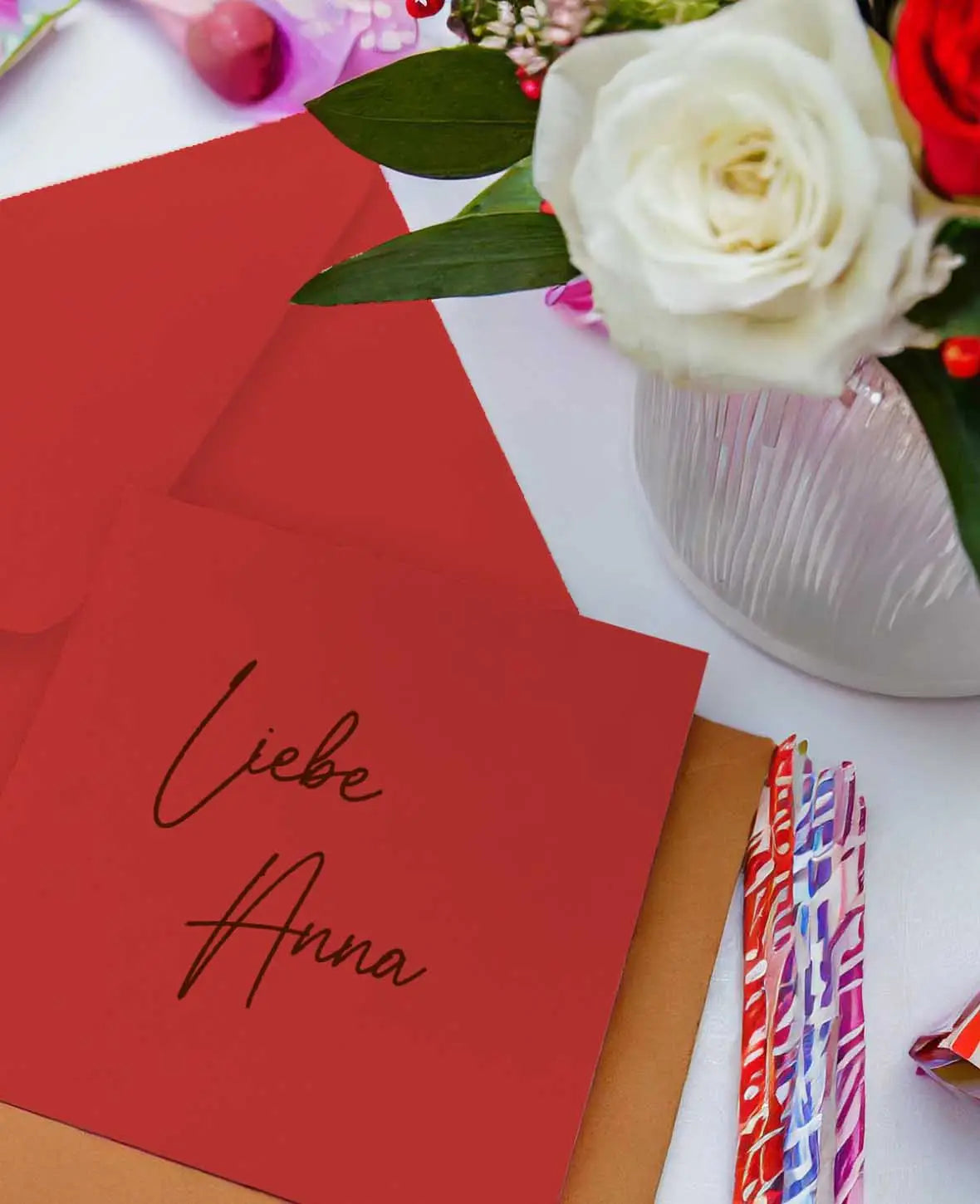 Cards & Envelopes Set, Natural, 152 x 152 mm & 160 x 160 mm, 200 & 120 gsm, 5 pieces each