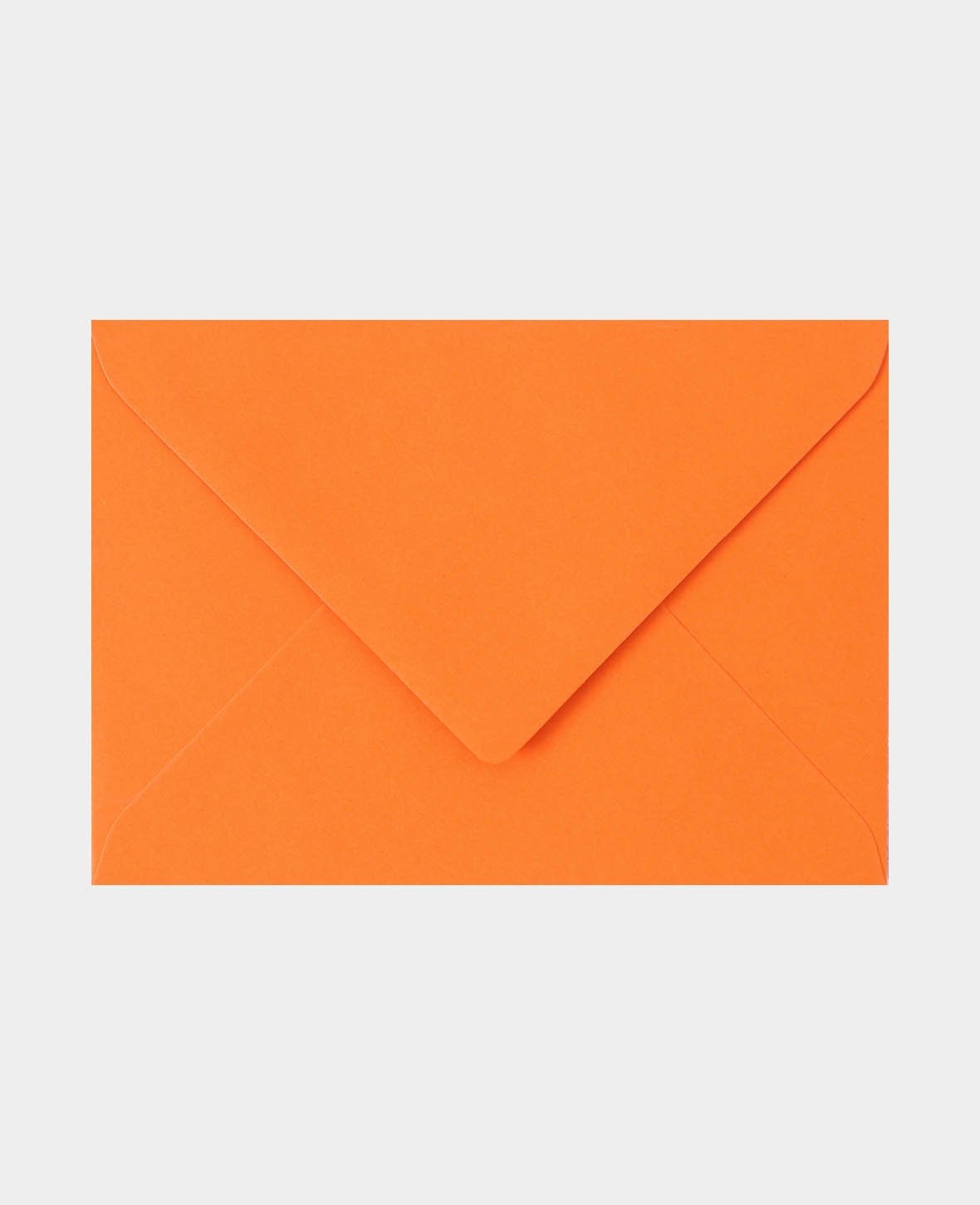 Couvert, Orange, C6, 120 g/m², 5 Stück