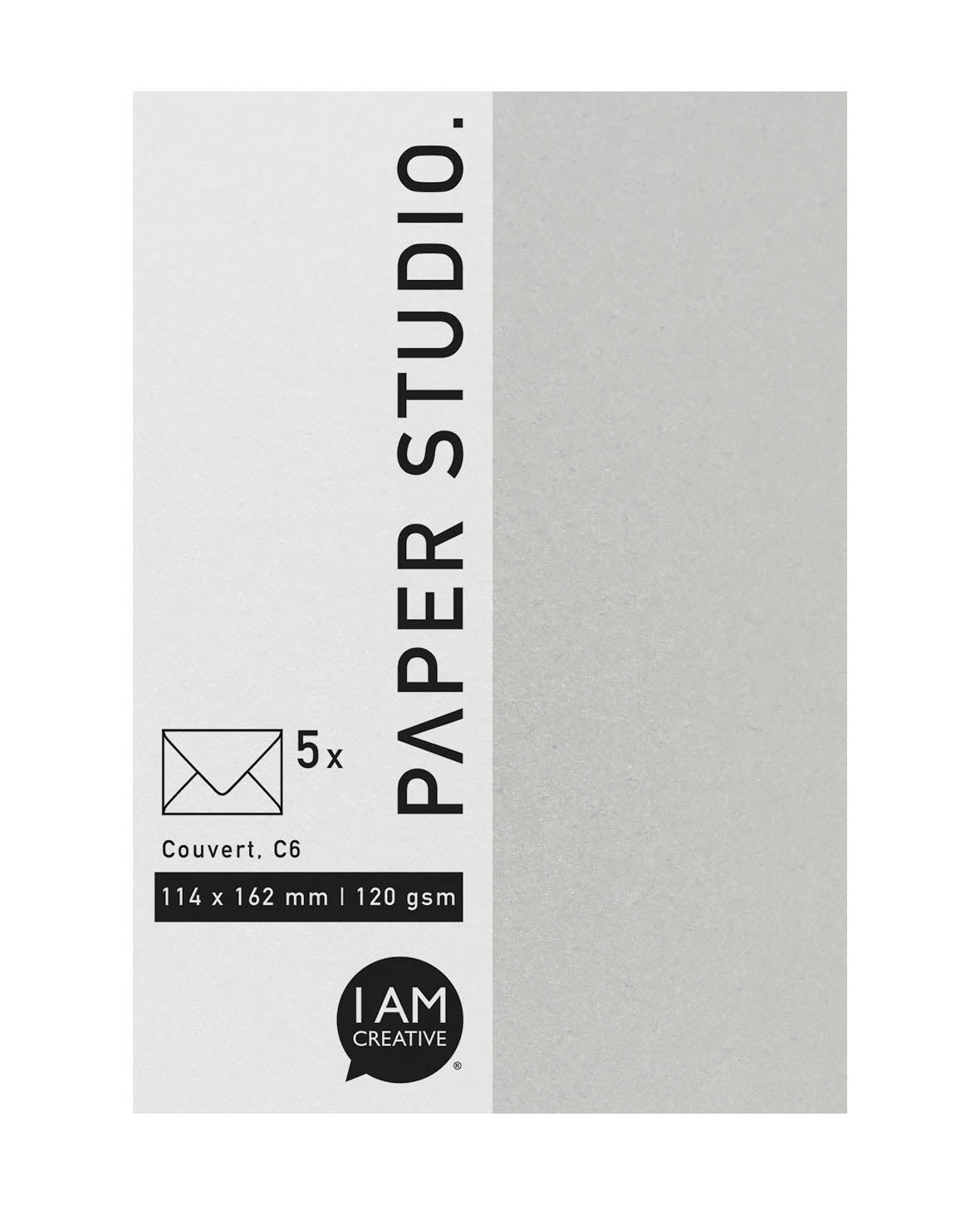 Mail box, silver, 210 x 297 mm, A4, 5 pcs.