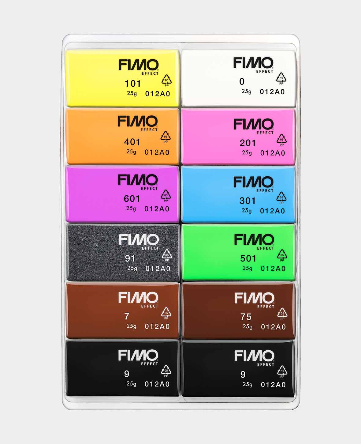 FIMO® Effekt Pack, Neon Colours
