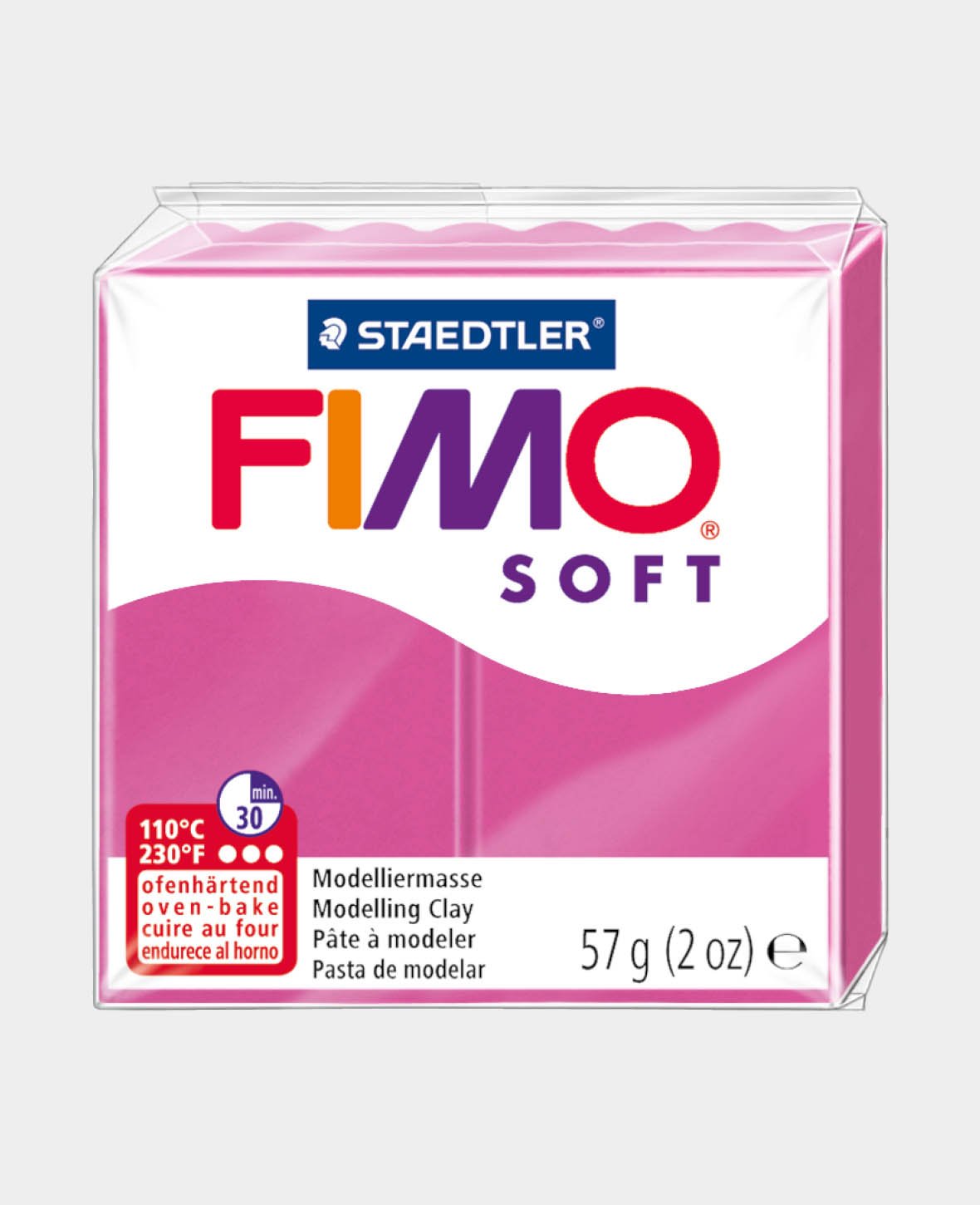FIMO® soft Normalblock, himbeere