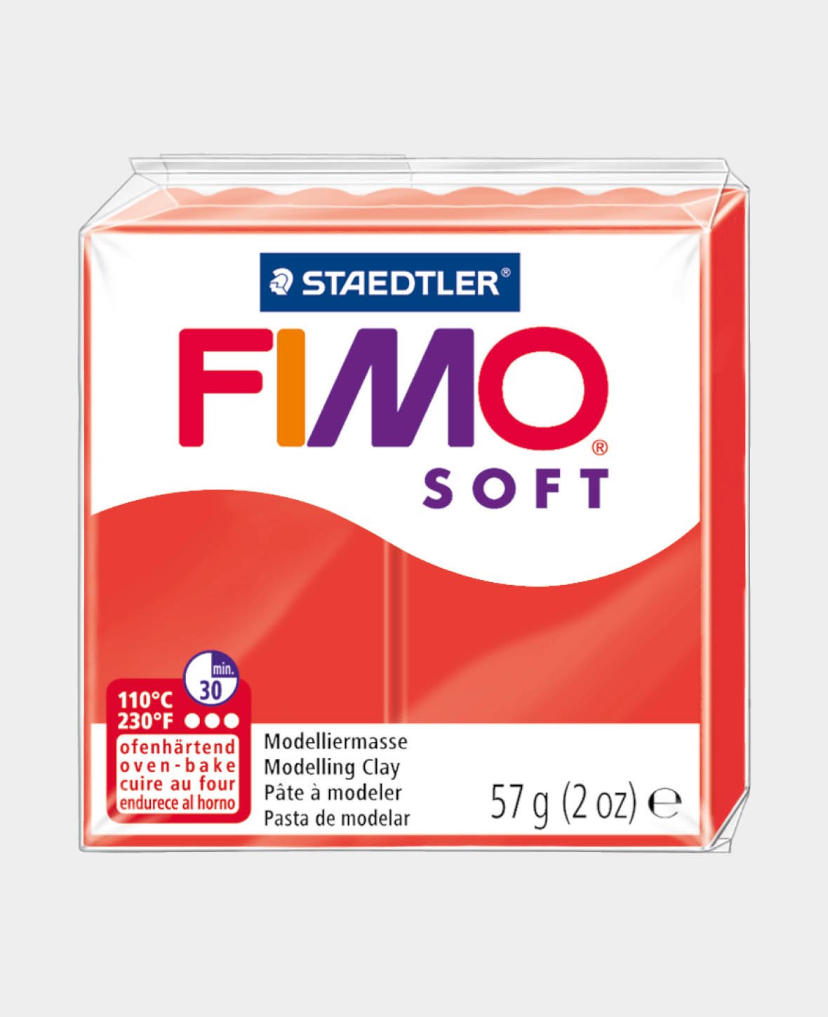 FIMO® soft pain normal, rouge indien
