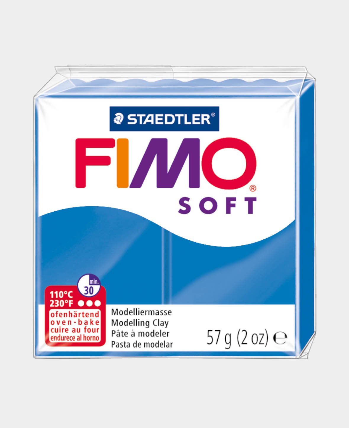 FIMO® soft Normalblock, pazifikblau