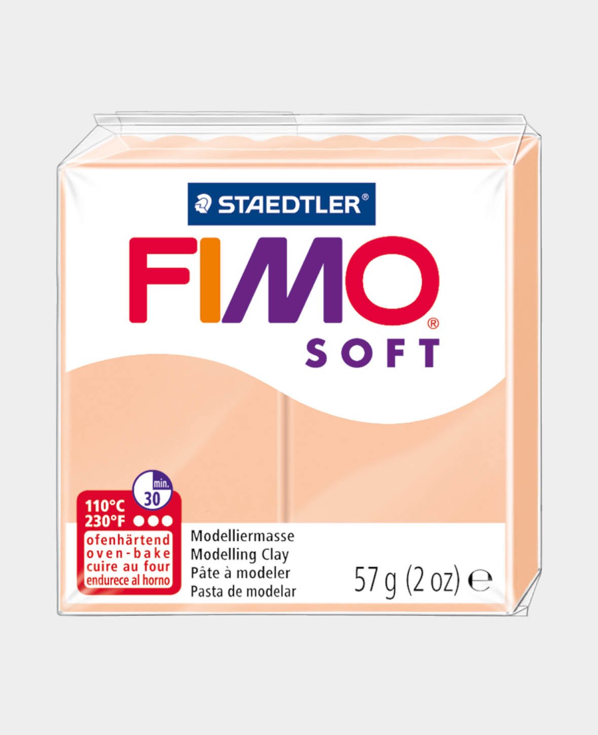 FIMO® soft standard block, pale pink