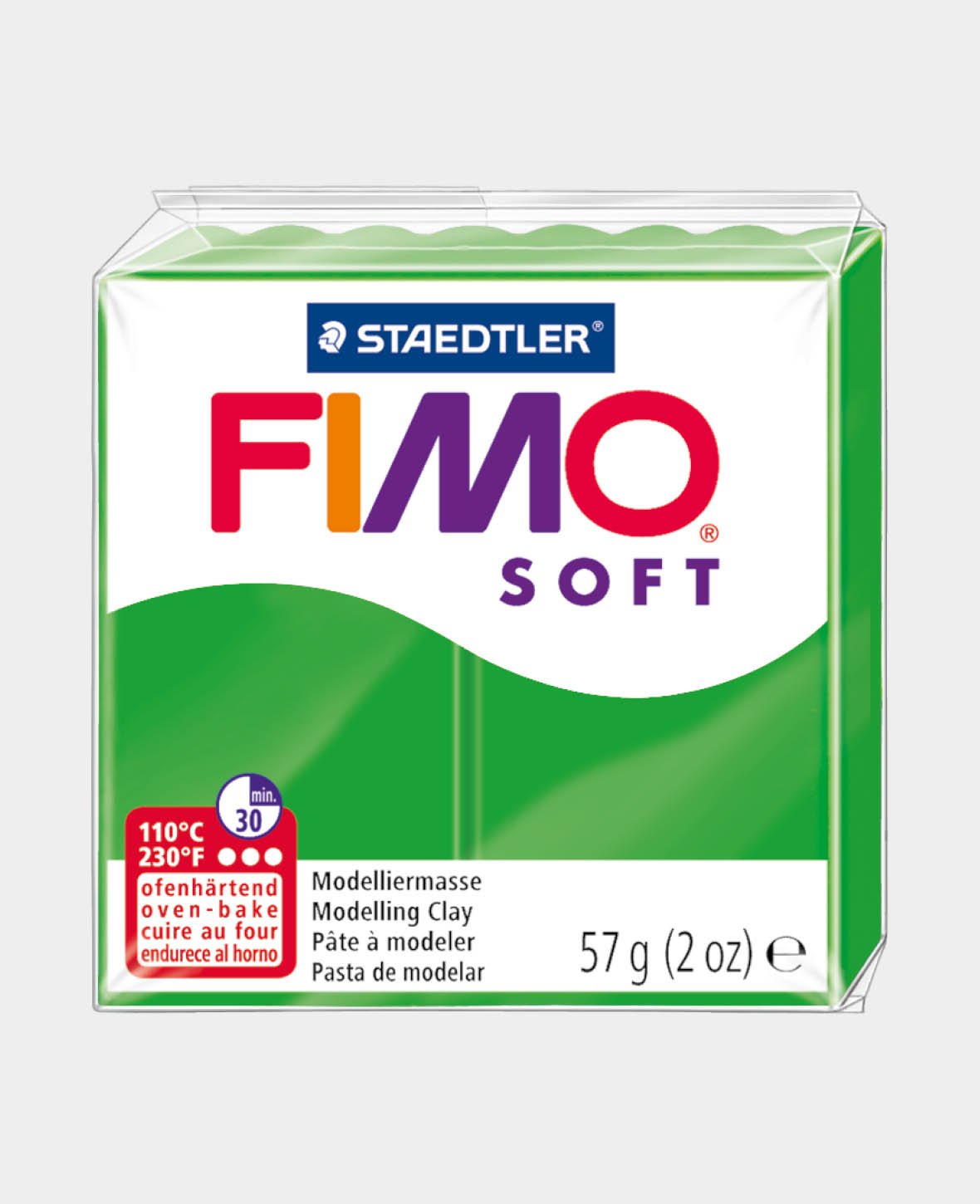 FIMO® soft Normalblock, tropischgrün