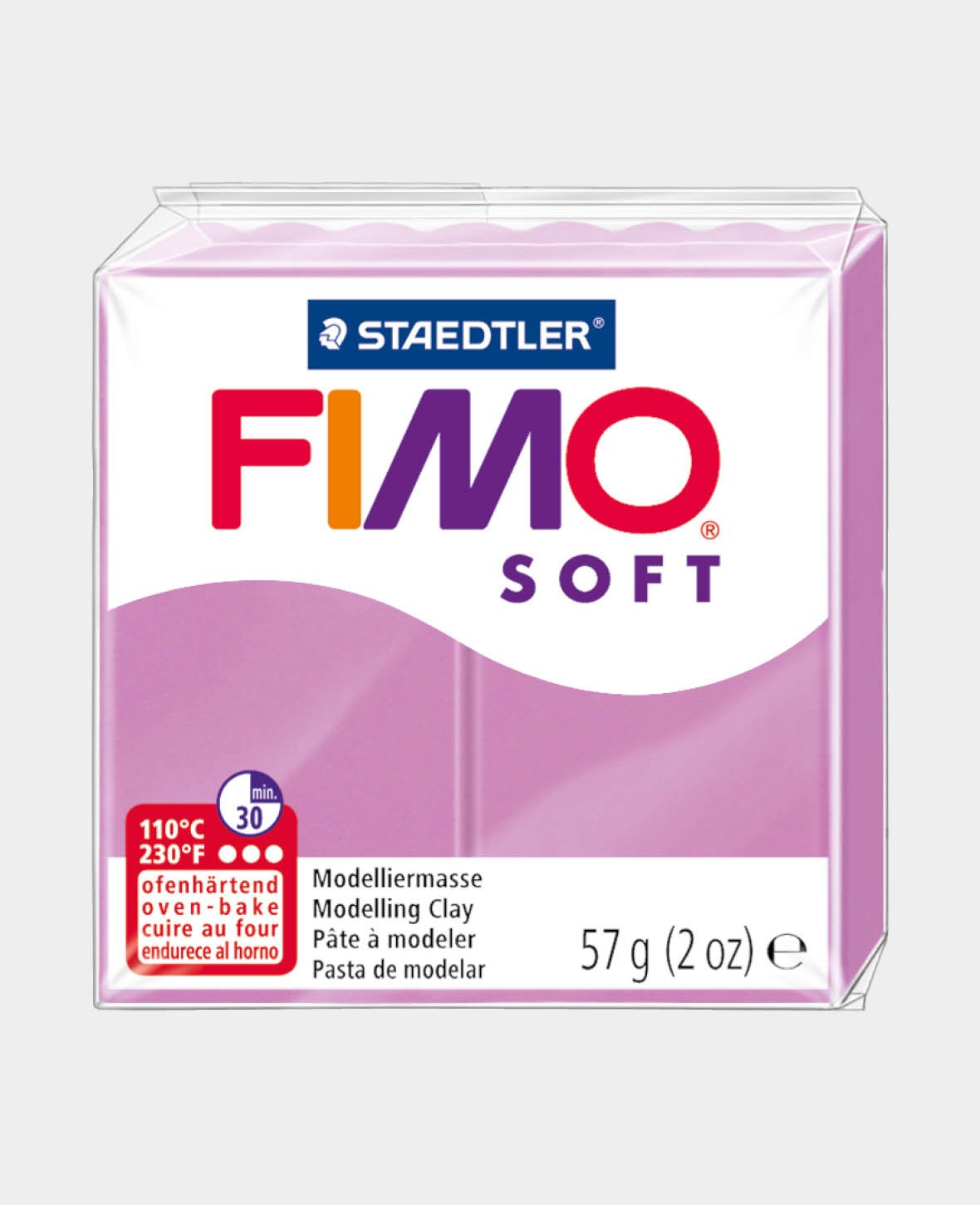 FIMO® soft Normalblock, lavendel