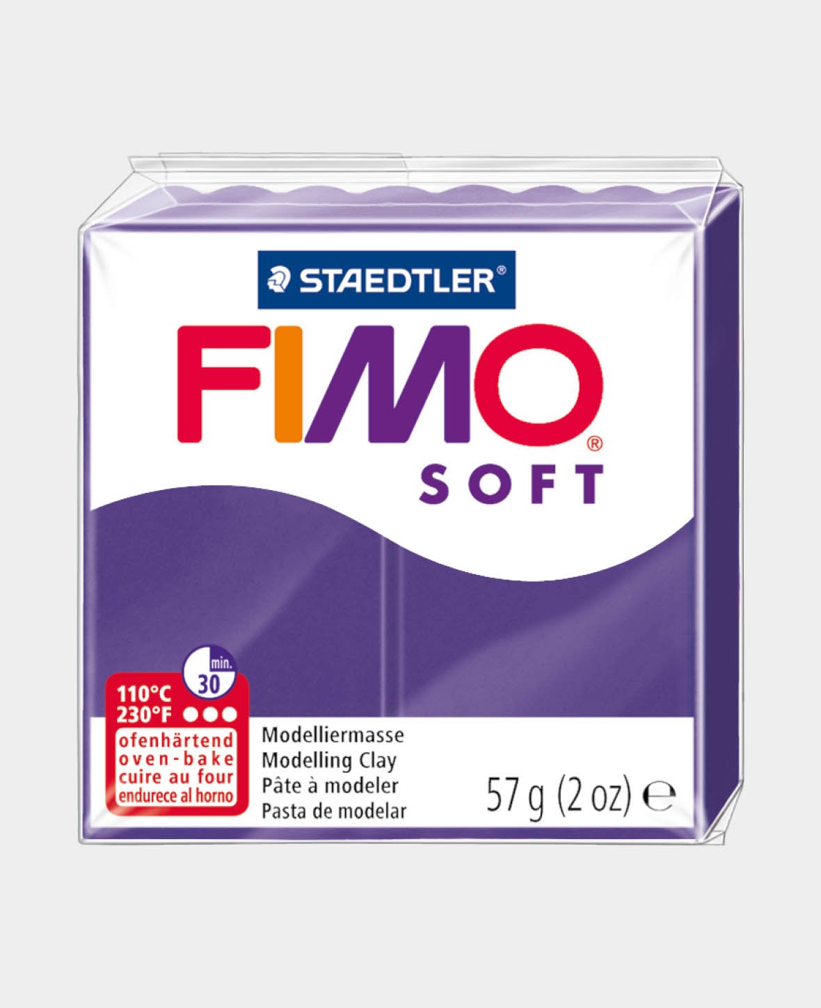 FIMO® soft Standard Block, plum