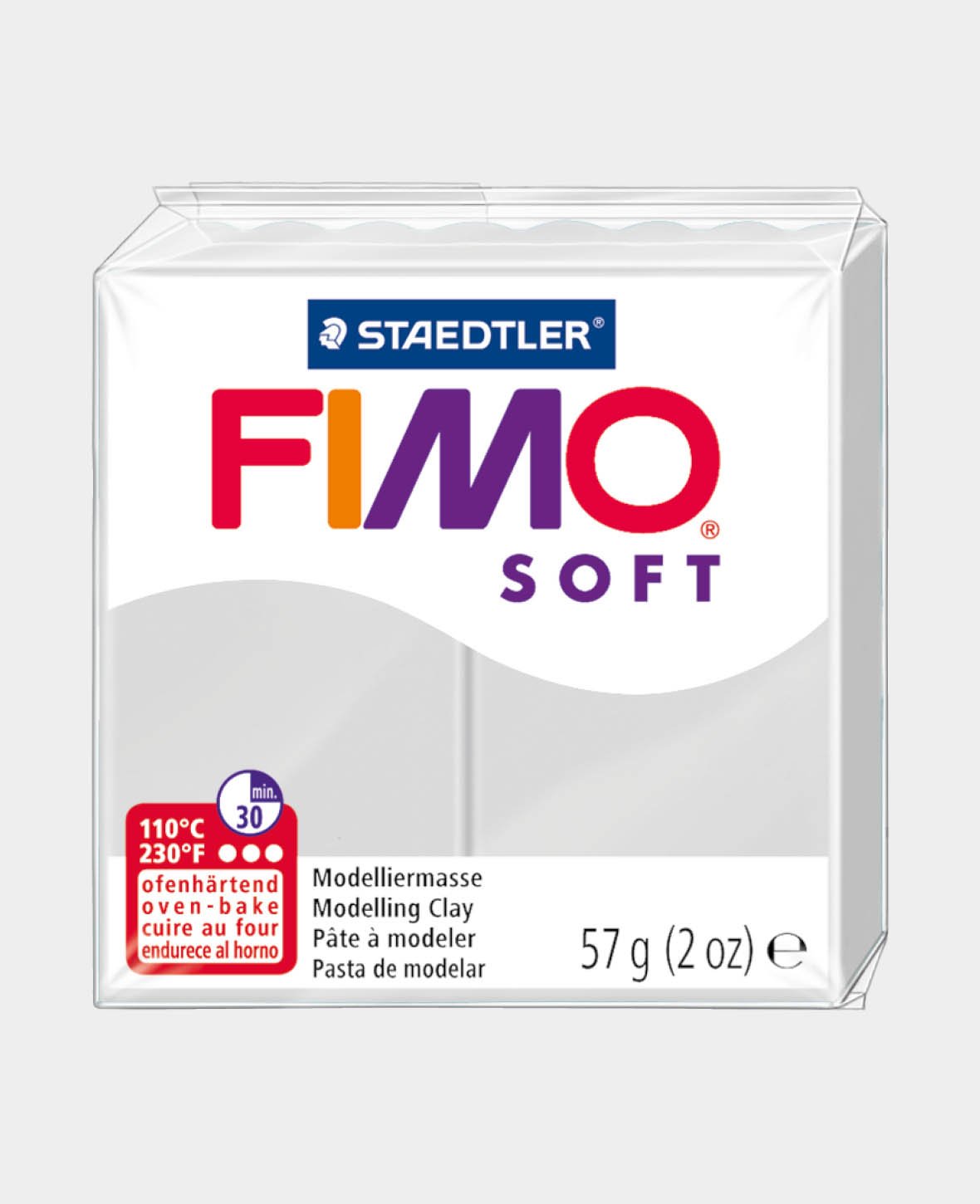 FIMO® soft standard block, dolphin grey