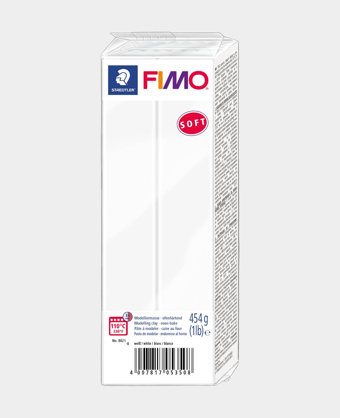 FIMO® soft pain de grande taille, blanc