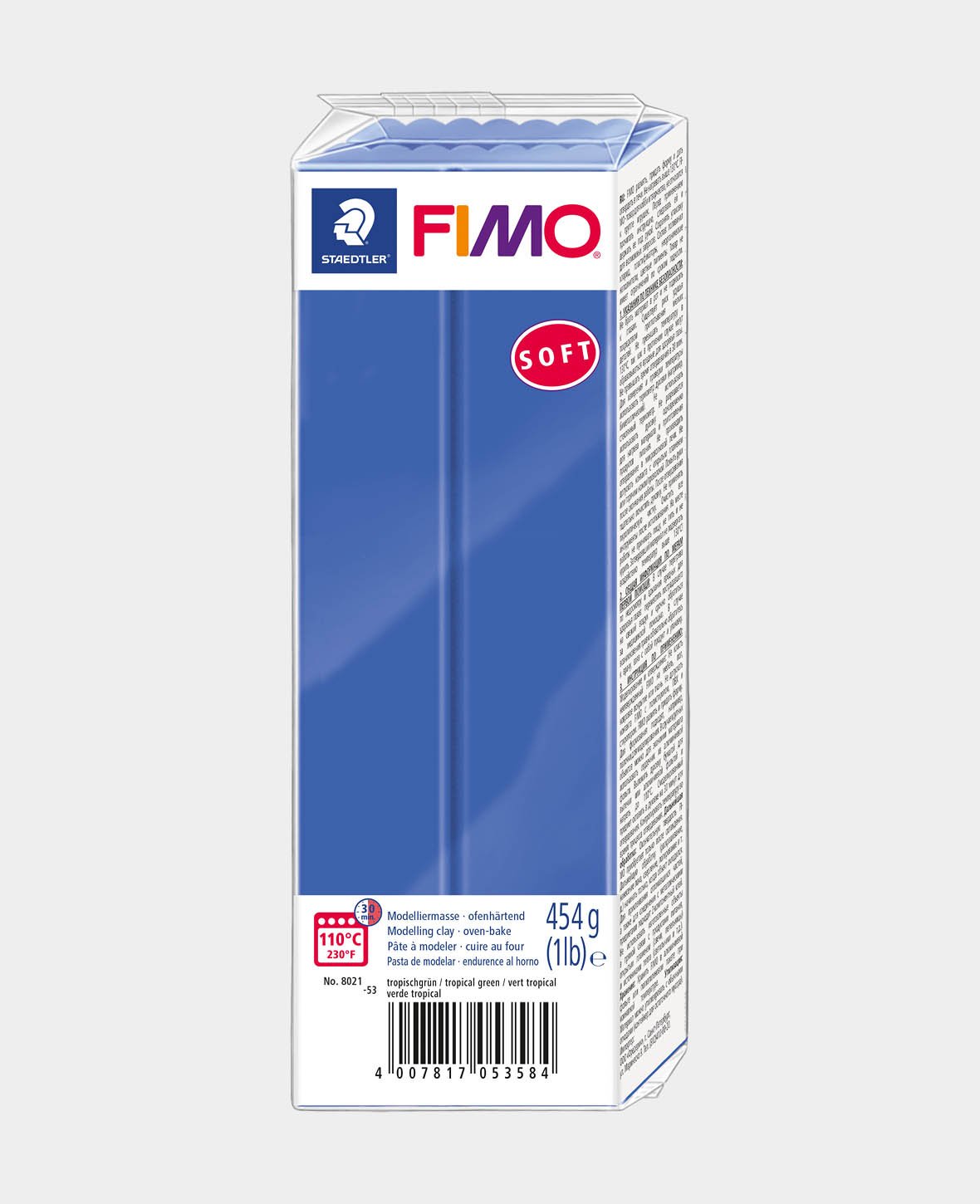 FIMO® soft Large Block, brilliant blue