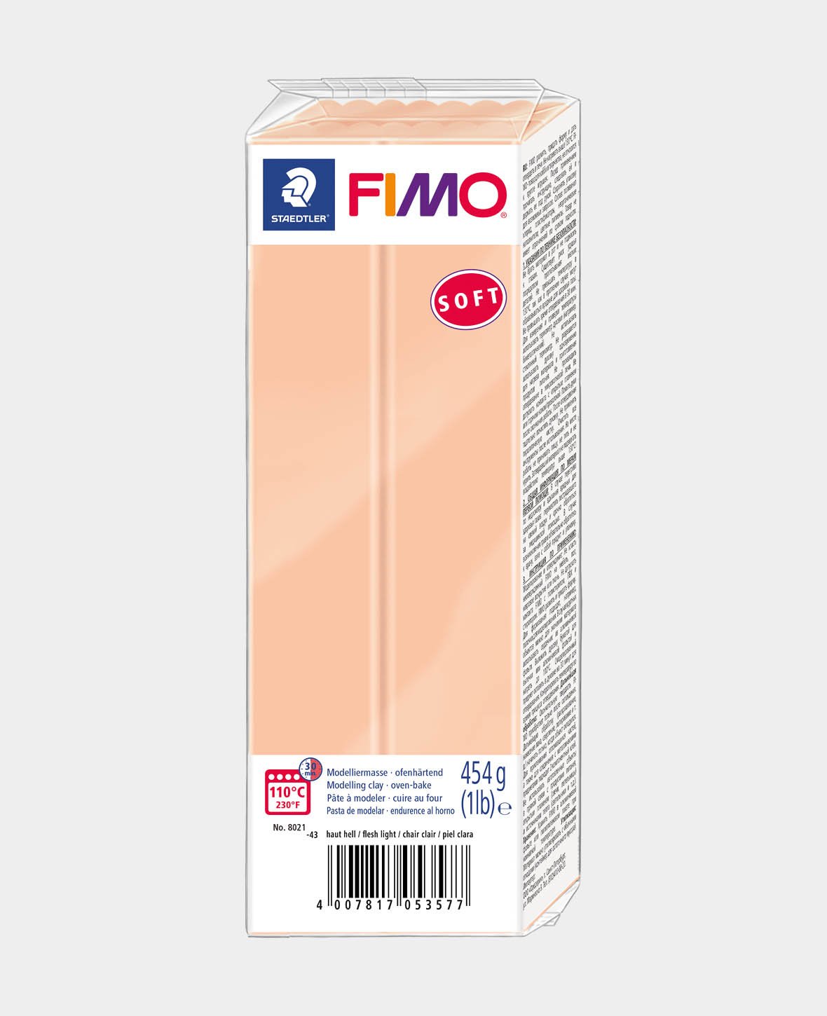 FIMO® soft Grossblock, haut hell