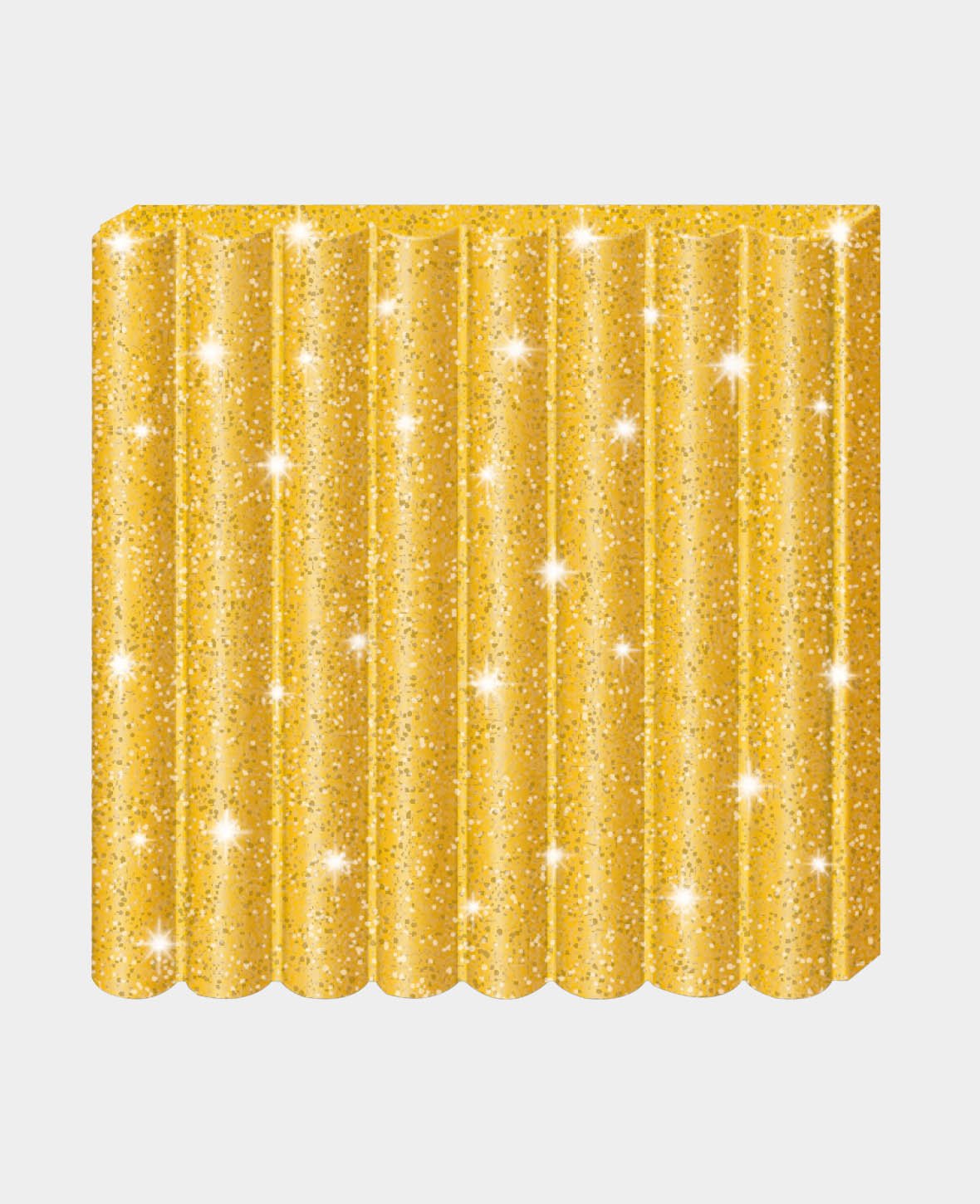 FIMO® kids Pain d'argile, or pailleté