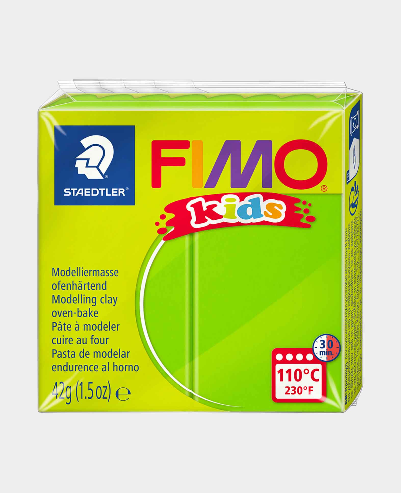 FIMO® kids Regular Block, light green