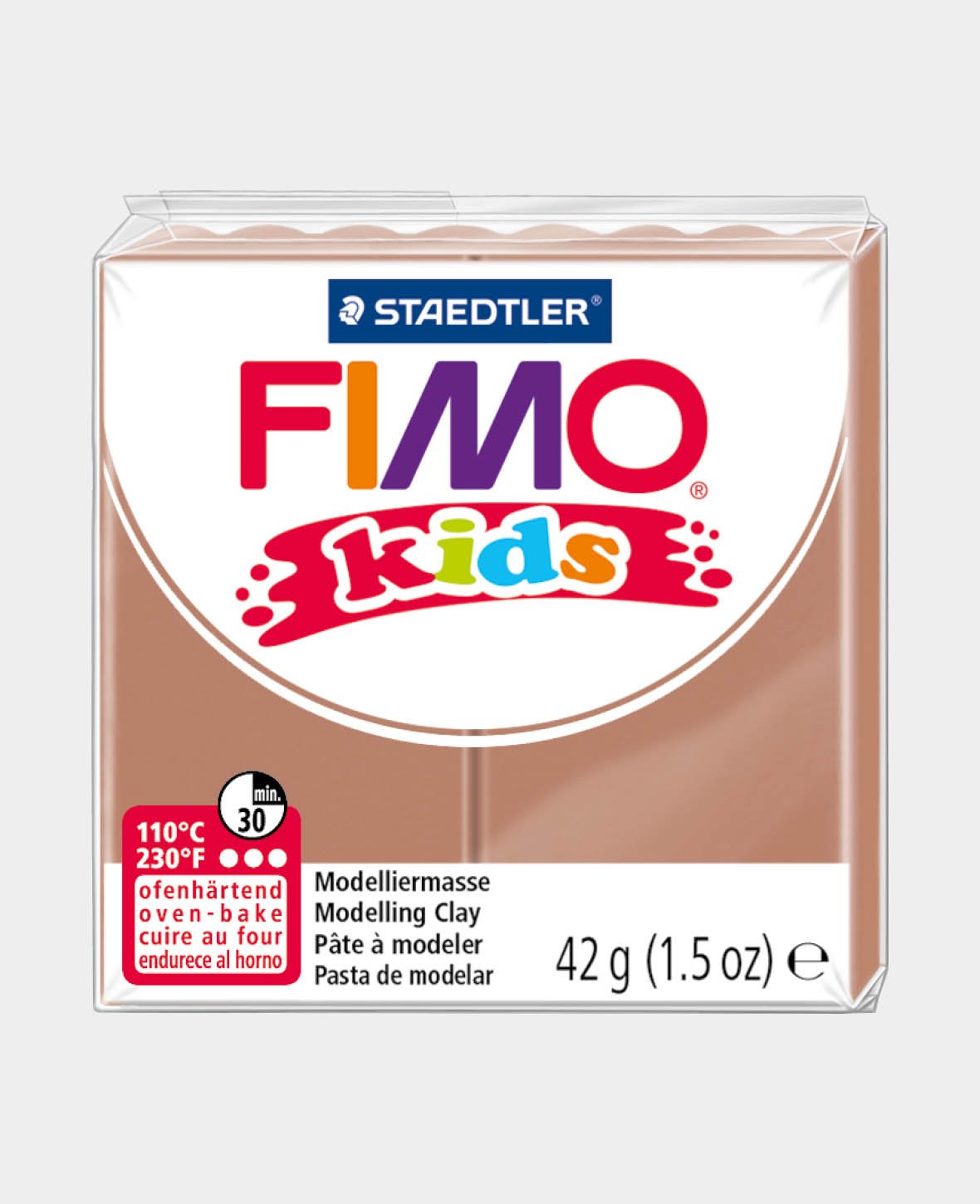 FIMO® Kids Modelling Clay, light brown