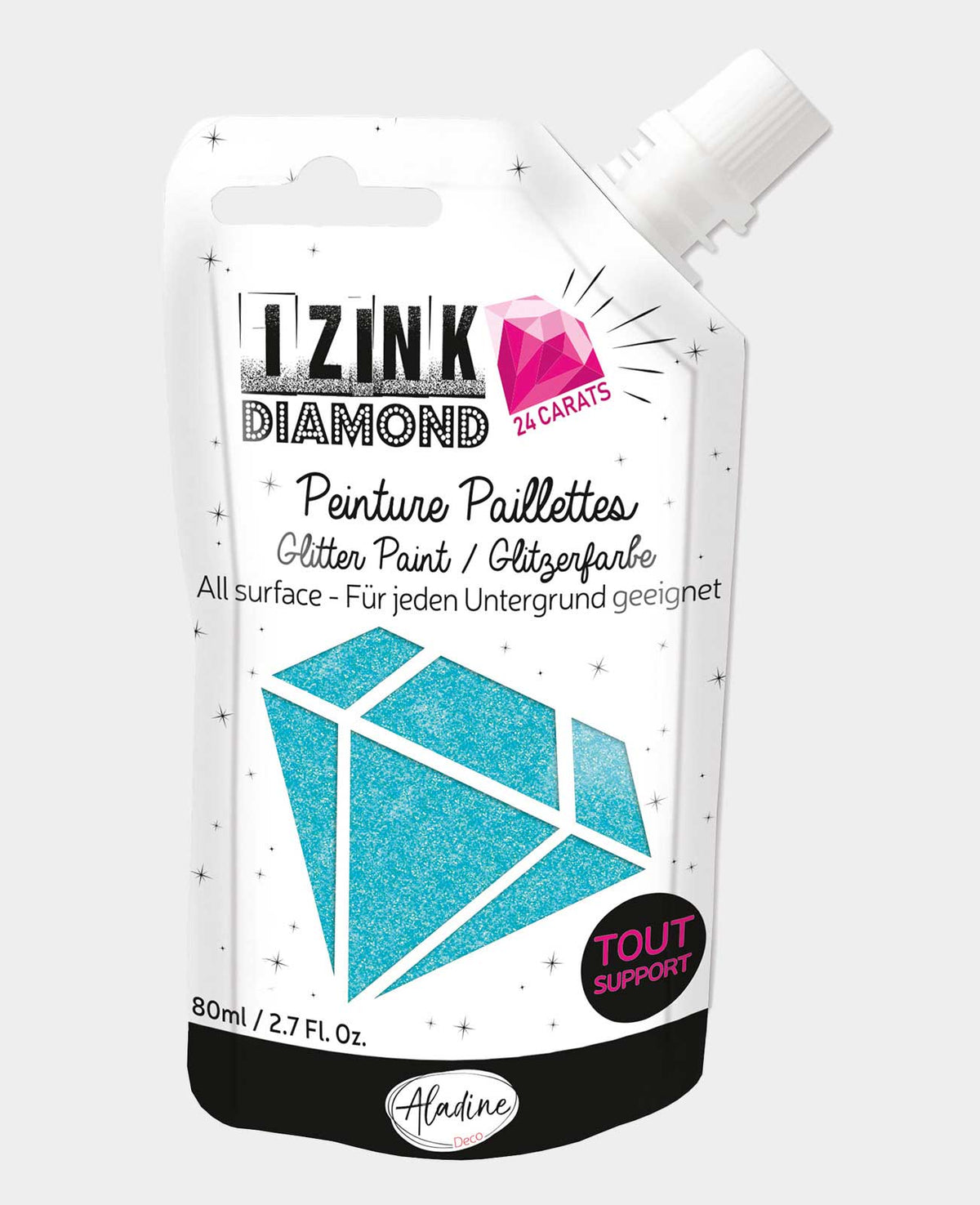 IZINK Diamond 24 Carats light blue, 80ml