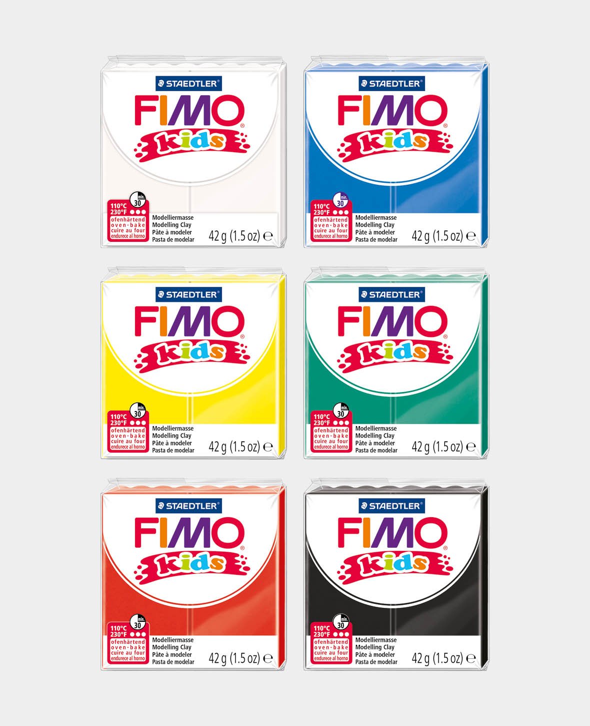 FIMO® kids modelling clay set, Basic