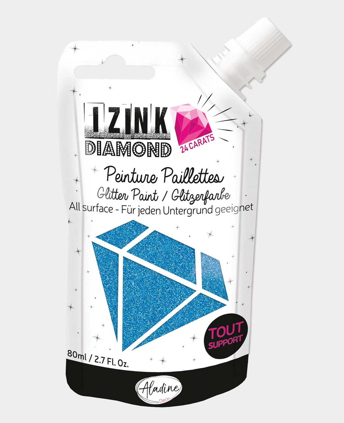 IZINK Diamond 24 Carats blau, 80ml
