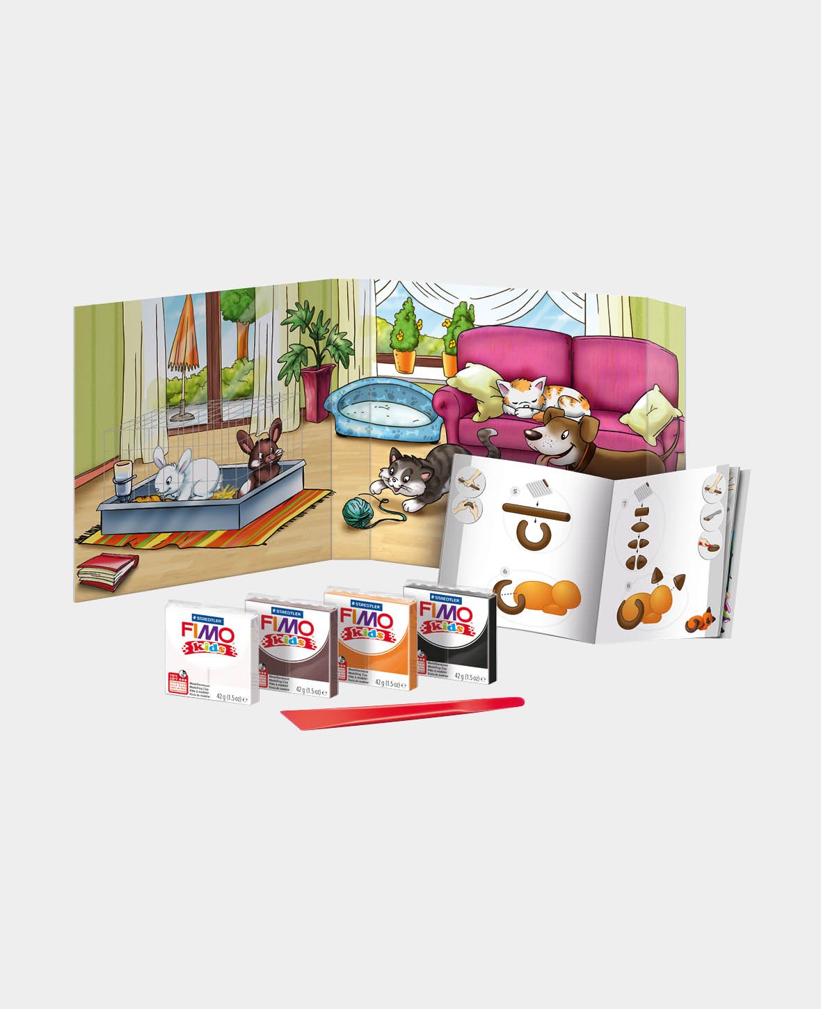 FIMO® kids form&play Set, Pet
