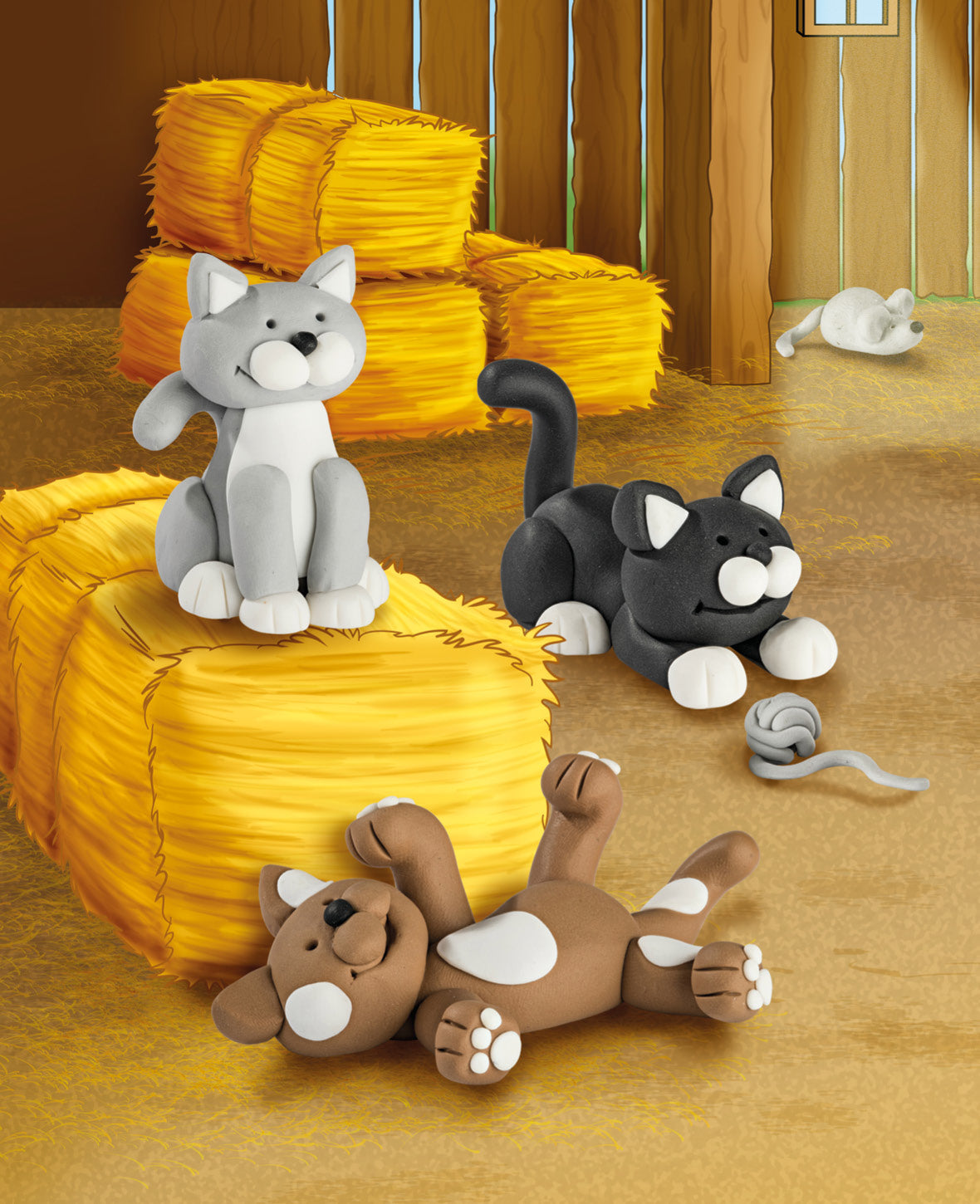 FIMO® Kids Set, Forme&joue le chat