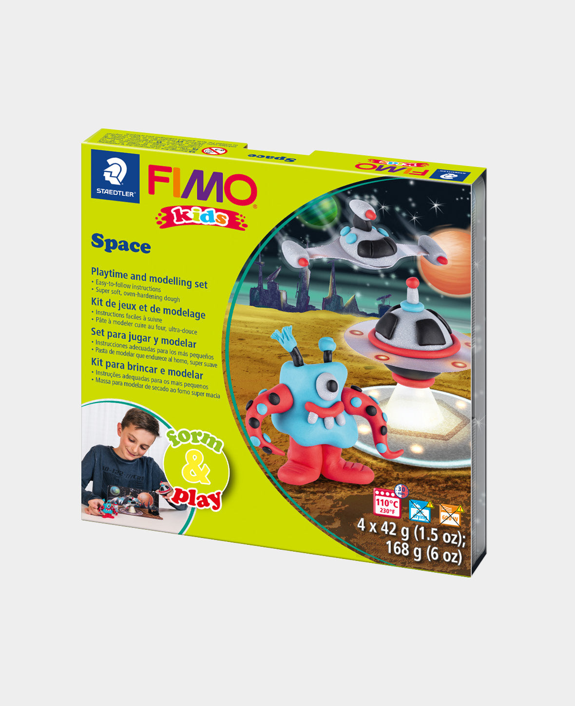 FIMO® Kids Set, Form&play Space Monster