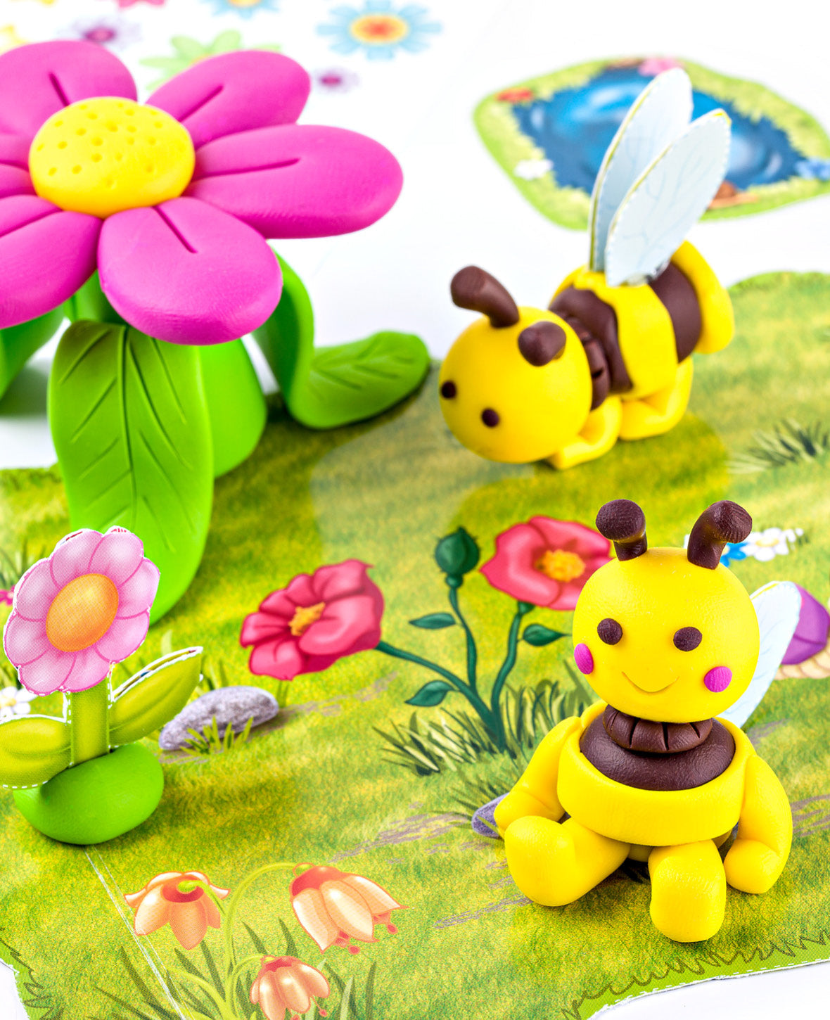 FIMO® Kids Set, Shape&play Happy Bees