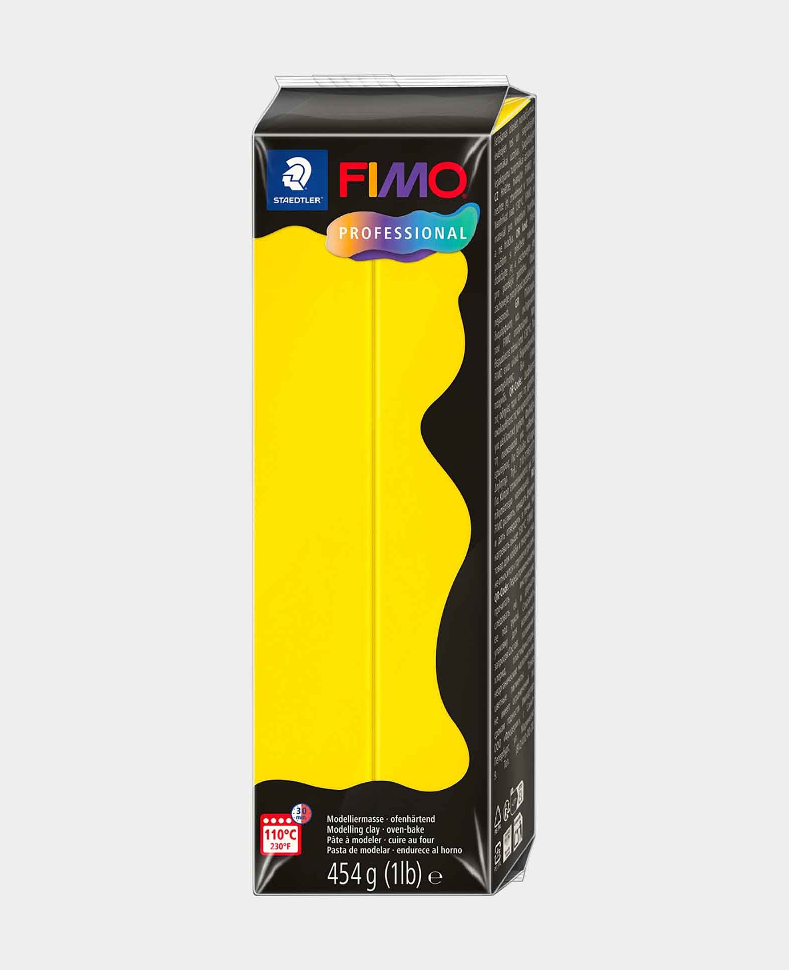FIMO® professional large block, pure yellow