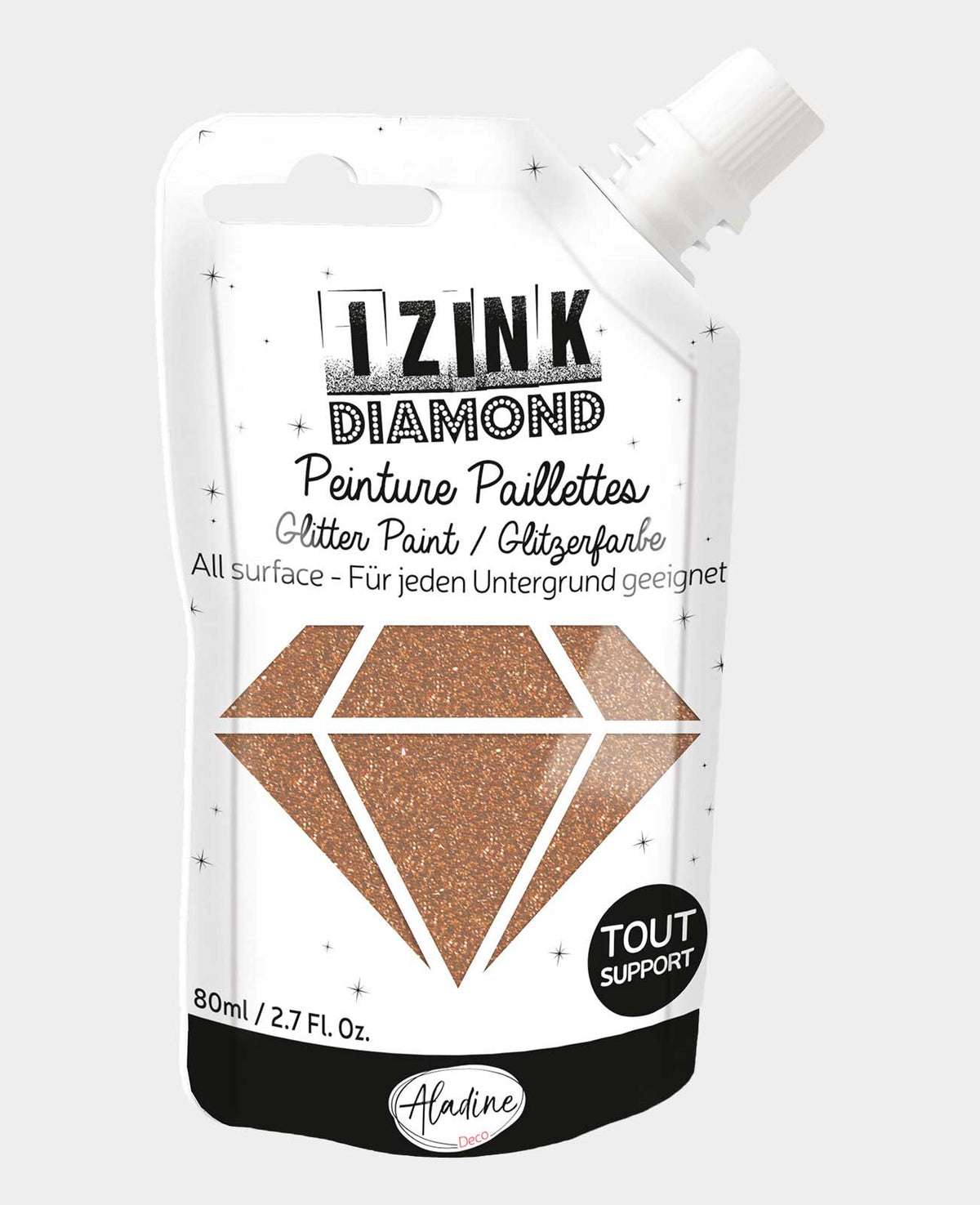 IZINK Diamond cuivre doré, 80ml
