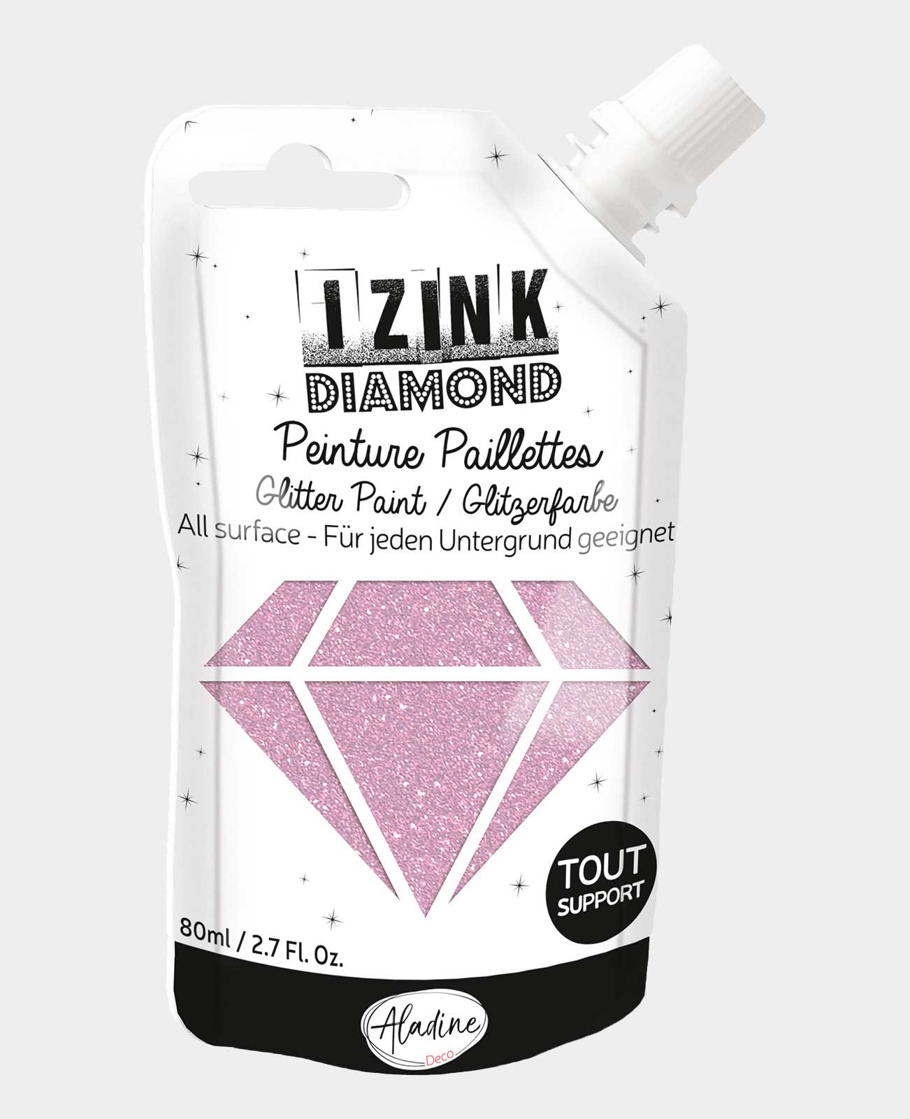 IZINK Diamond pastel pink, 80ml