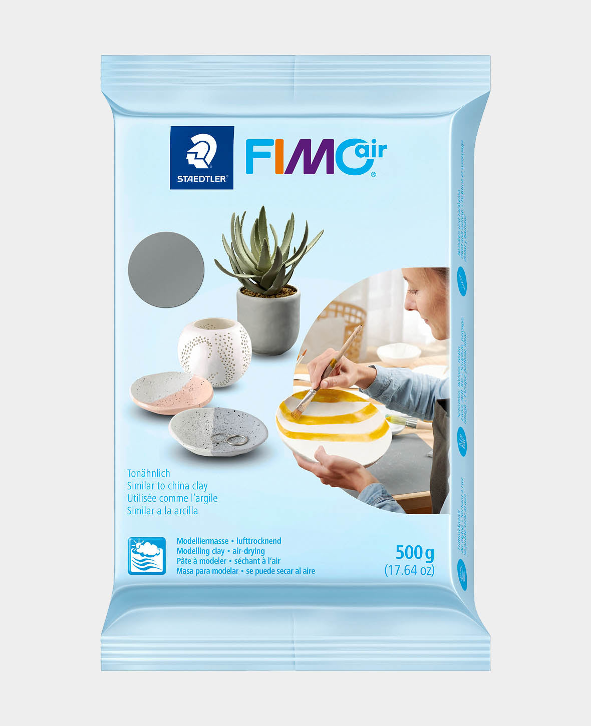 FIMO® air 500 g, gris
