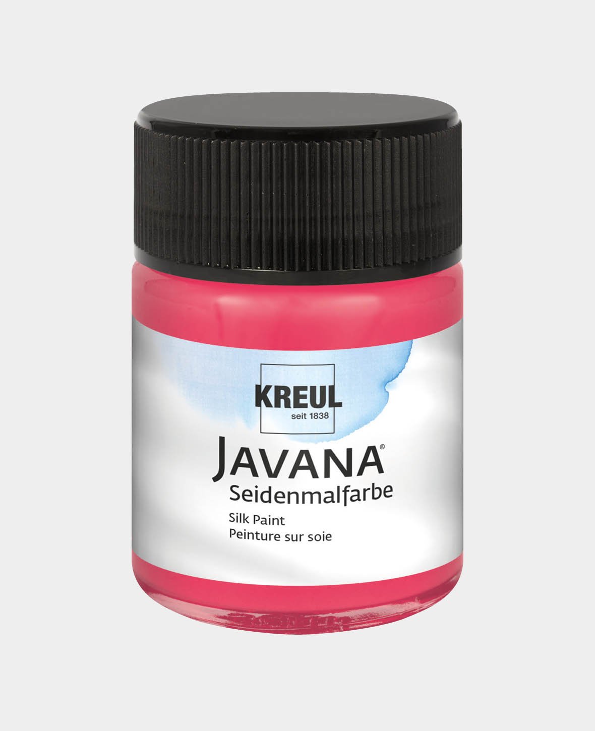 KREUL Javana Peinture pour soie, Rouge, 50 ml