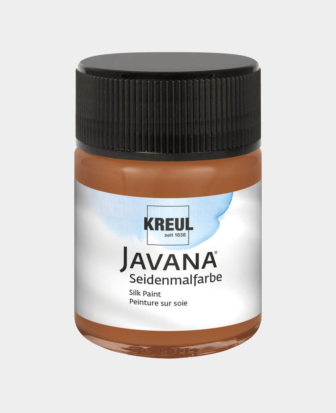 Peinture sur soie KREUL Javana, marron, 50 ml