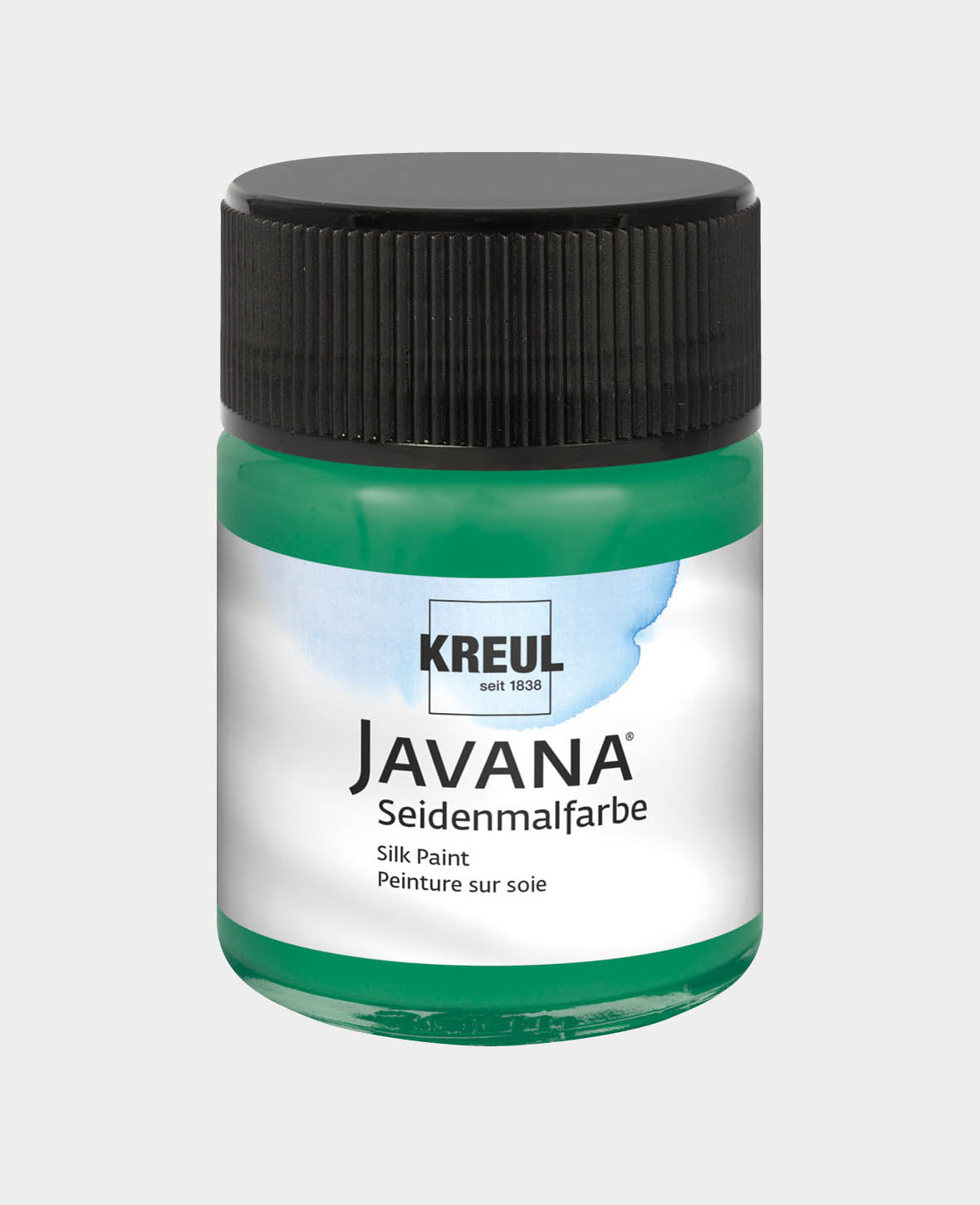 KREUL Javana Peinture pour soie, vert foncé, 50 ml