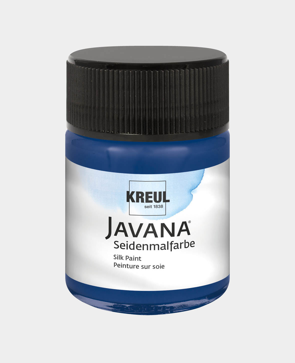 KREUL Javana Silk Paint, Night Blue, 50 ml