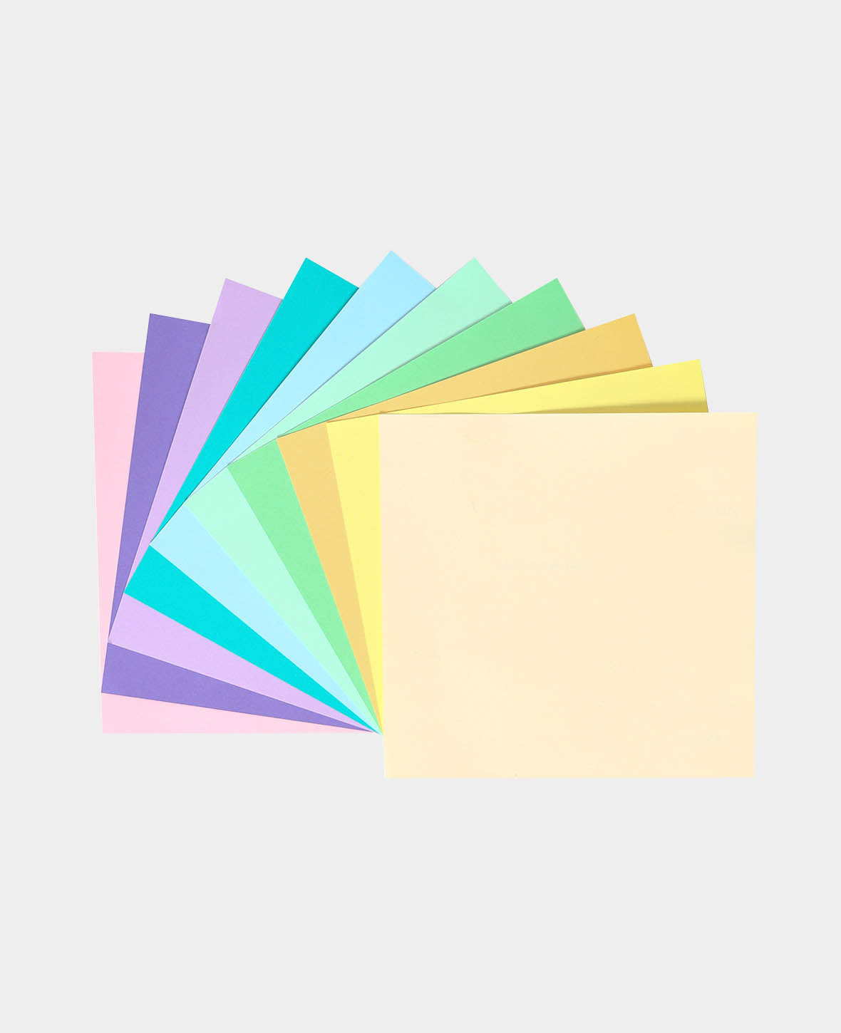 Leaflets Pastel 14 x 14 cm, 100 sheets