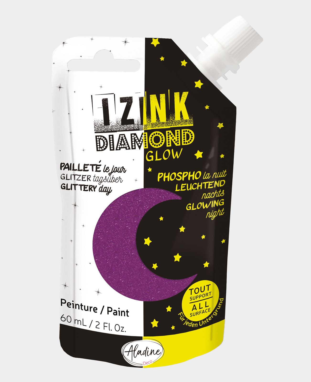 IZINK Diamond Glow violet, 80ml