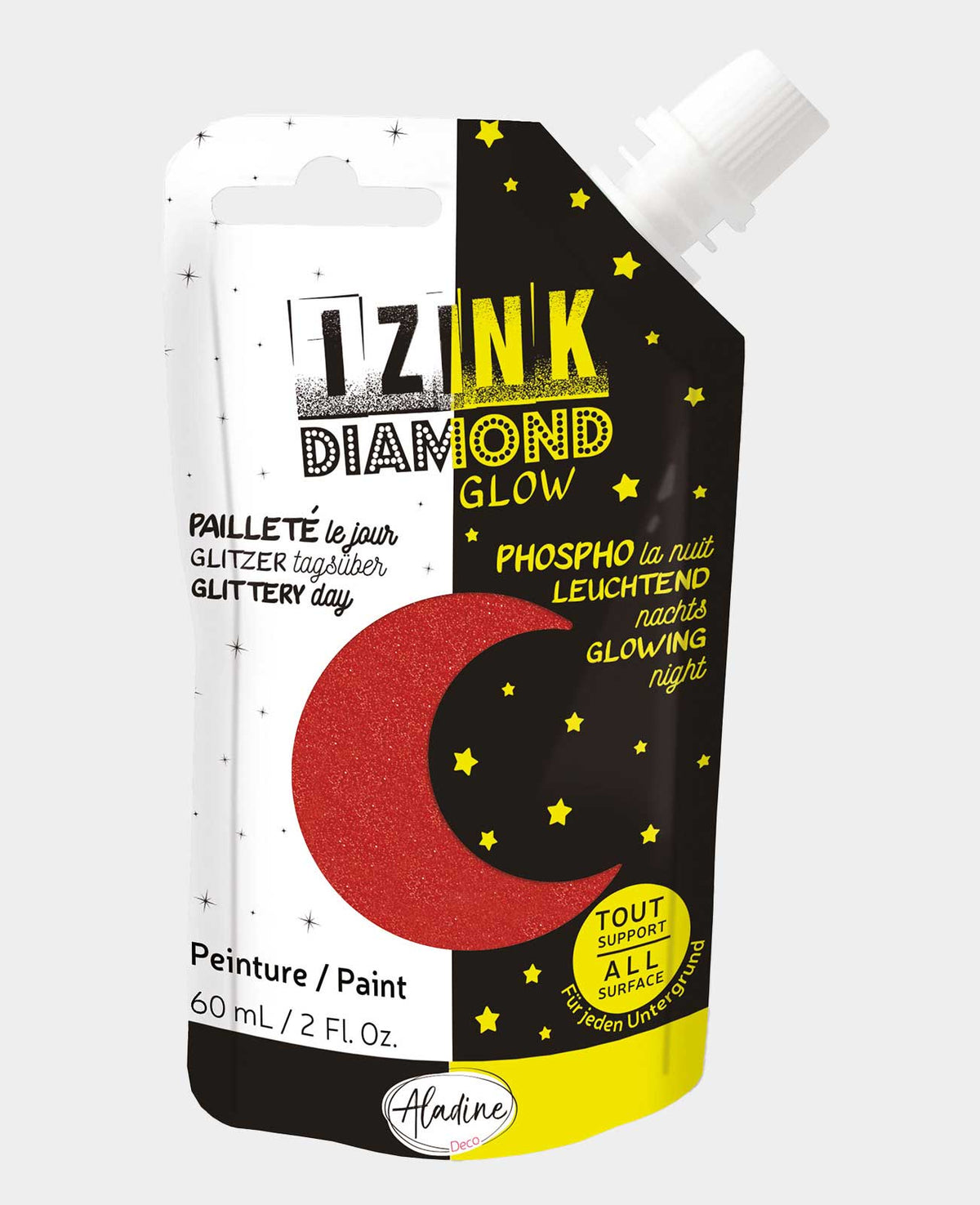 IZINK Diamond Glow rot, 80ml