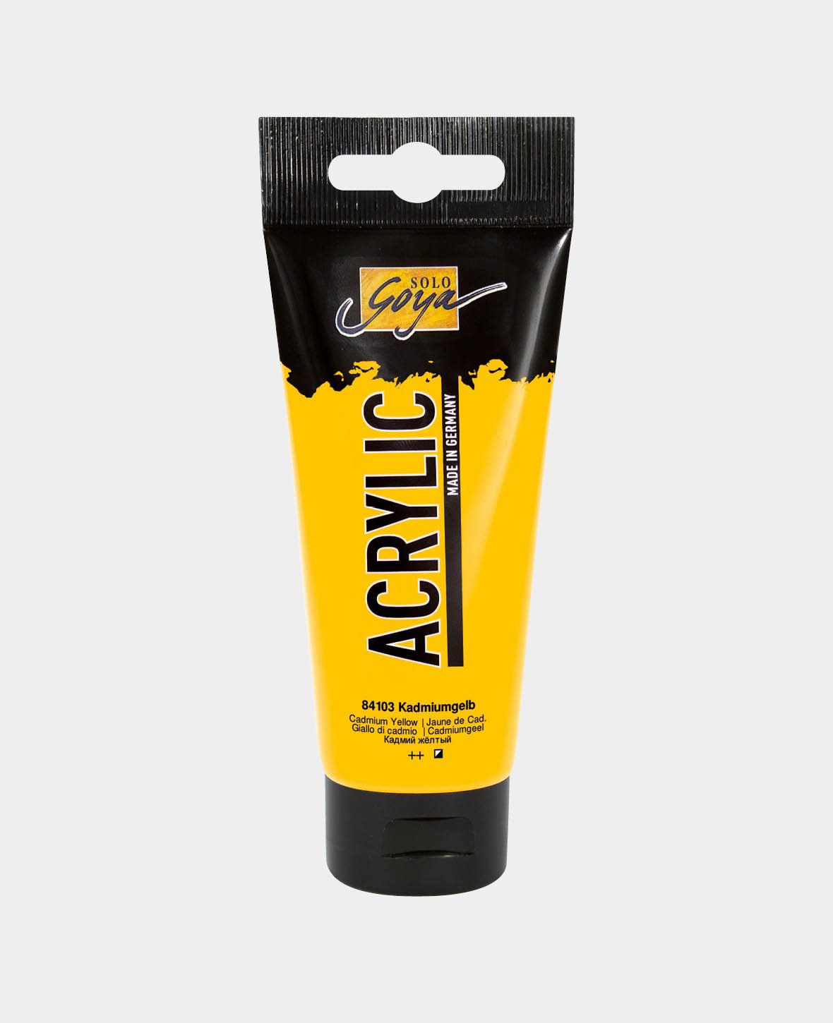 SOLO GOYA Acrylic Paint, Cadmium Yellow, 100 ml