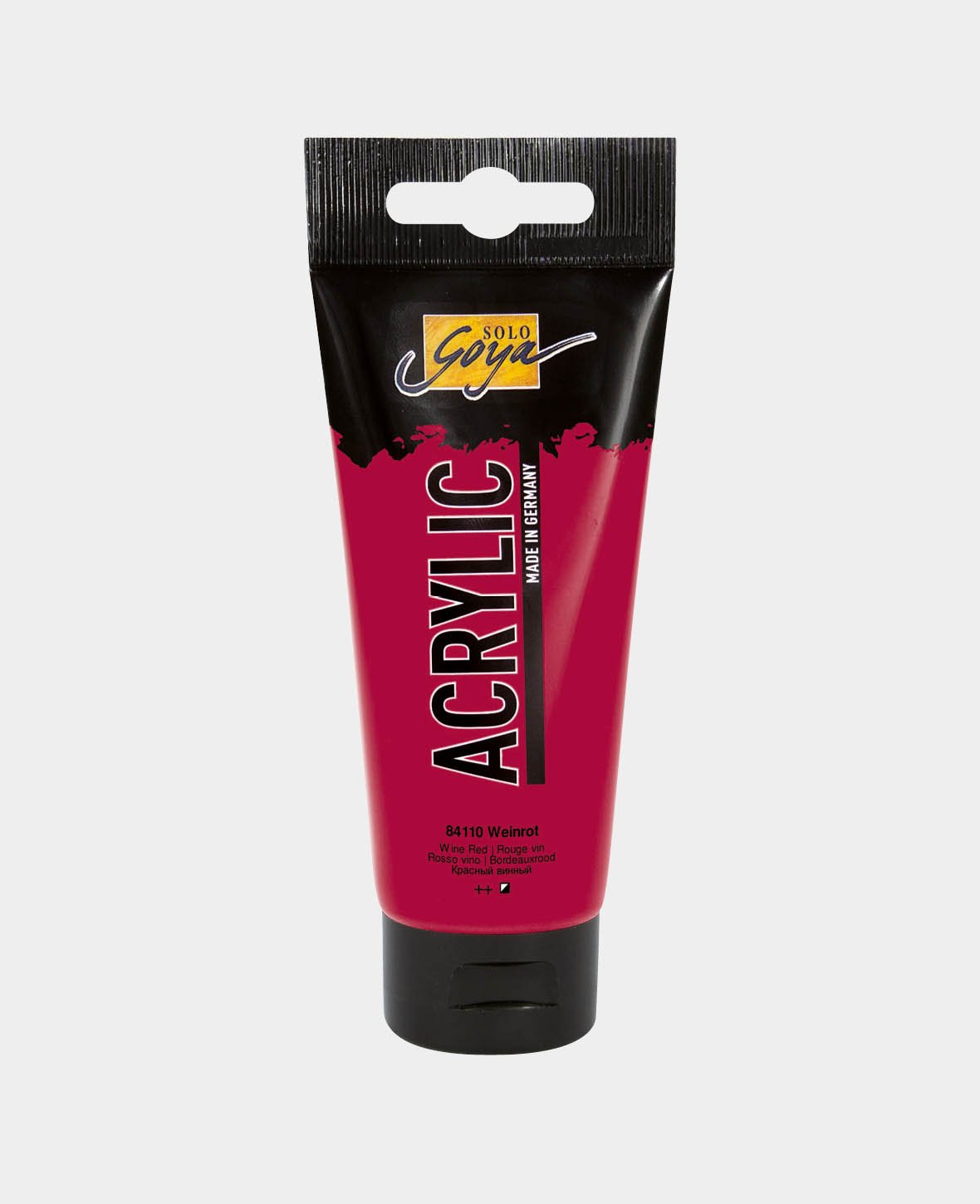 SOLO GOYA Acrylfarbe, Weinrot, 100 ml