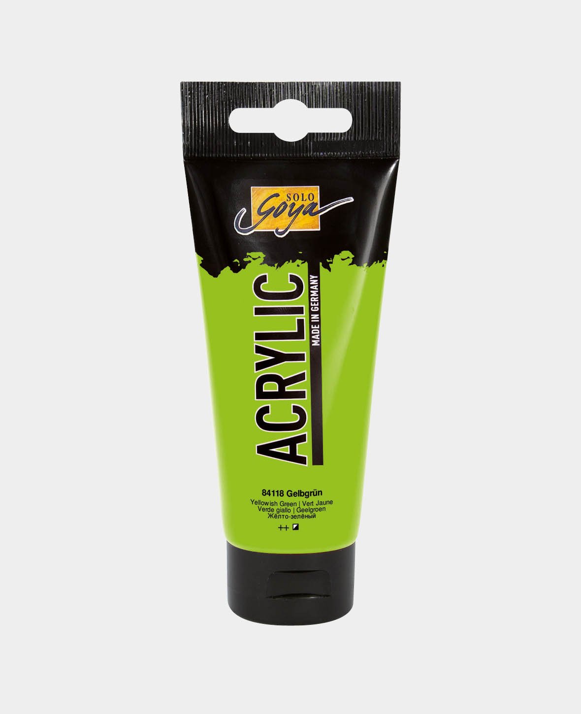 SOLO GOYA Acrylfarbe, Gelbgrün, 100 ml